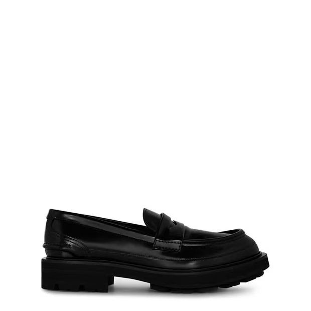 image of Alexander Mcqueen O1G2R1Mq0324 Loafers In Black, Men's (Size 10)