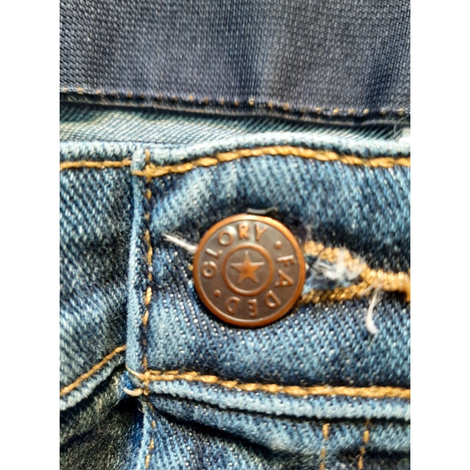 Faded Glory Faded Glory Jeans Denim Blue Carpenter 50 X 30 Men Regular Dark Blue Inseam 30 Mens Size US 34 / EU 50 - 5 Thumbnail