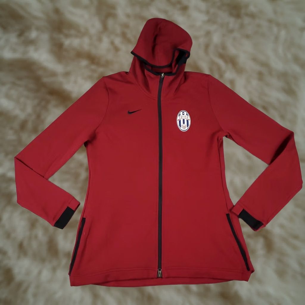 Nike Nike Hoodie Womens M Red Full Zip MT Lightweight Sweatshirt Shirt Size M / US 6-8 / IT 42-44 - 1 Thumbnail