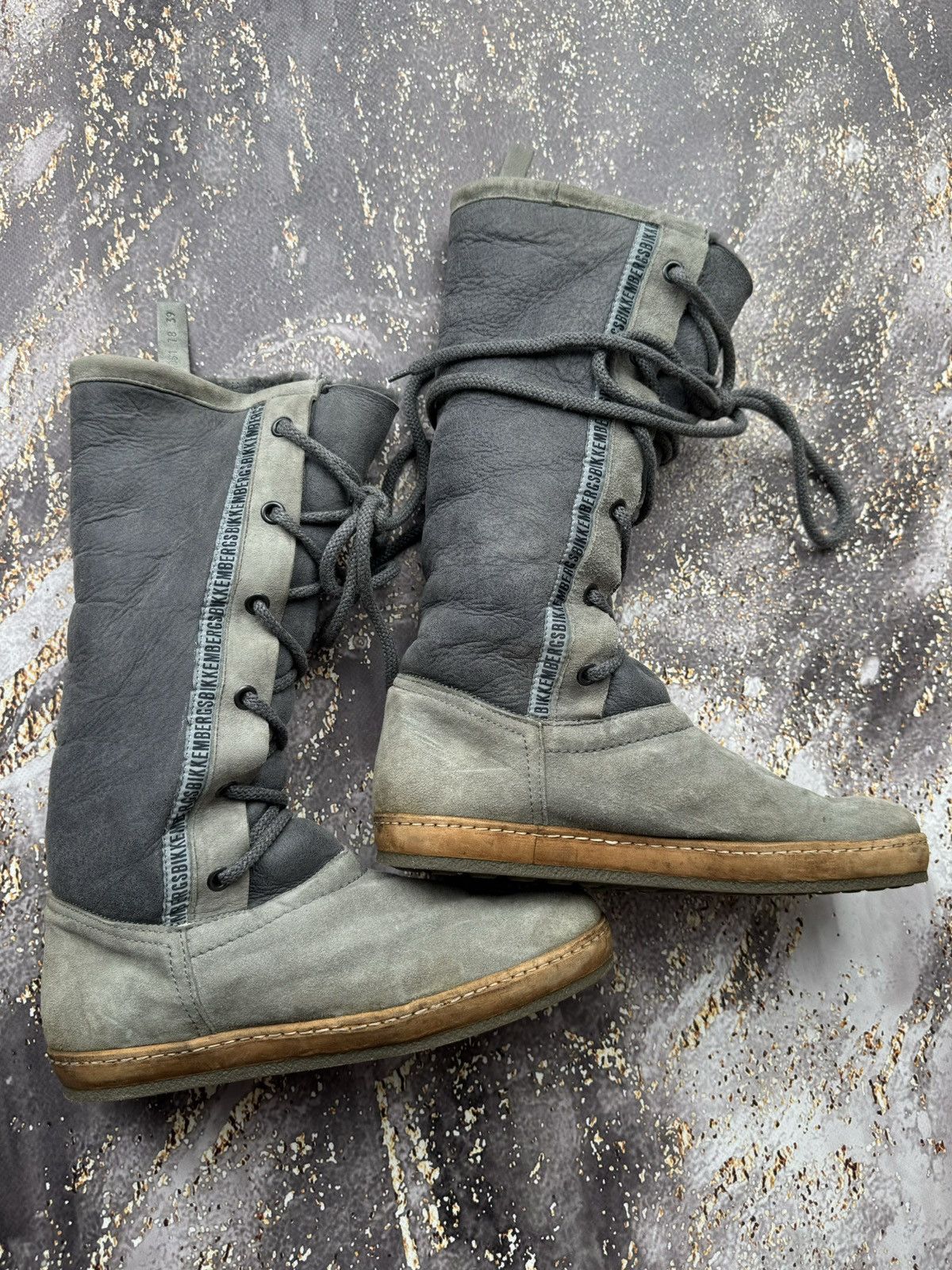 Dirk Bikkembergs × Vintage Bikkembergs Vintage Amazing Hight Boots Size US 9 / IT 39 - 2 Thumbnail