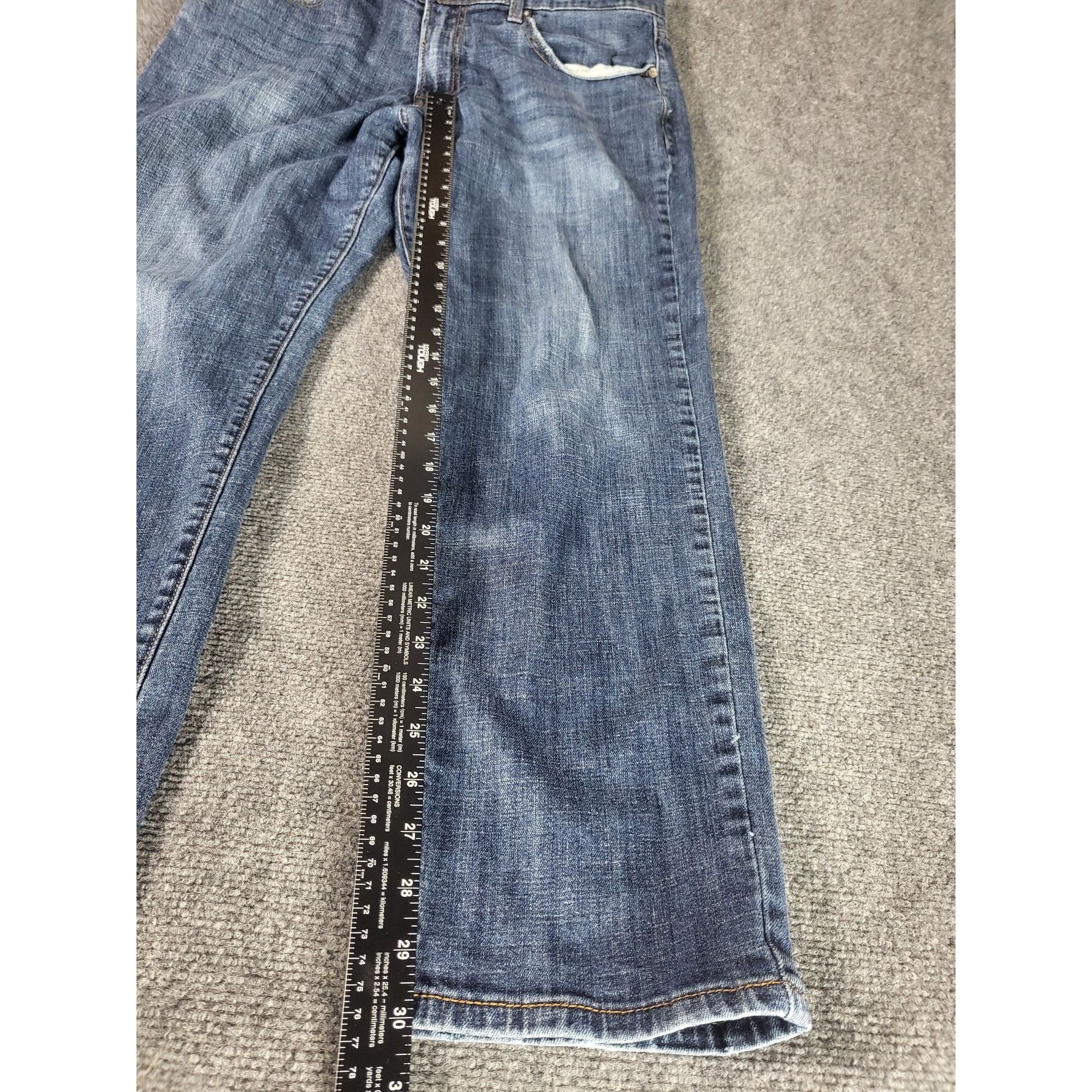 Lucky Brand Lucky Brand 221 Straight Jeans Men Sz 34/30 Blue Denim Durab Size US 34 / EU 50 - 2 Thumbnail