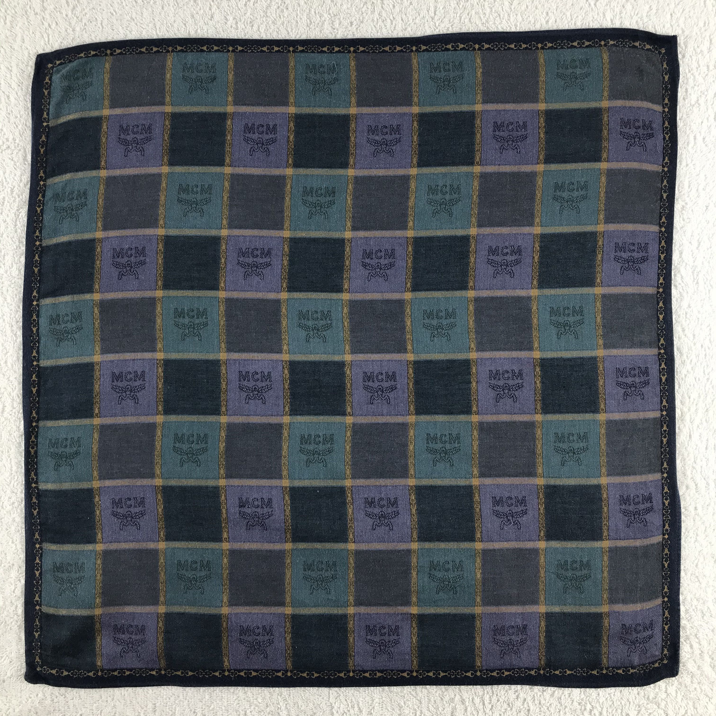 MCM × Vintage MCM Bandana / Handkerchief / Neckerchief - S168 Size ONE SIZE - 1 Thumbnail