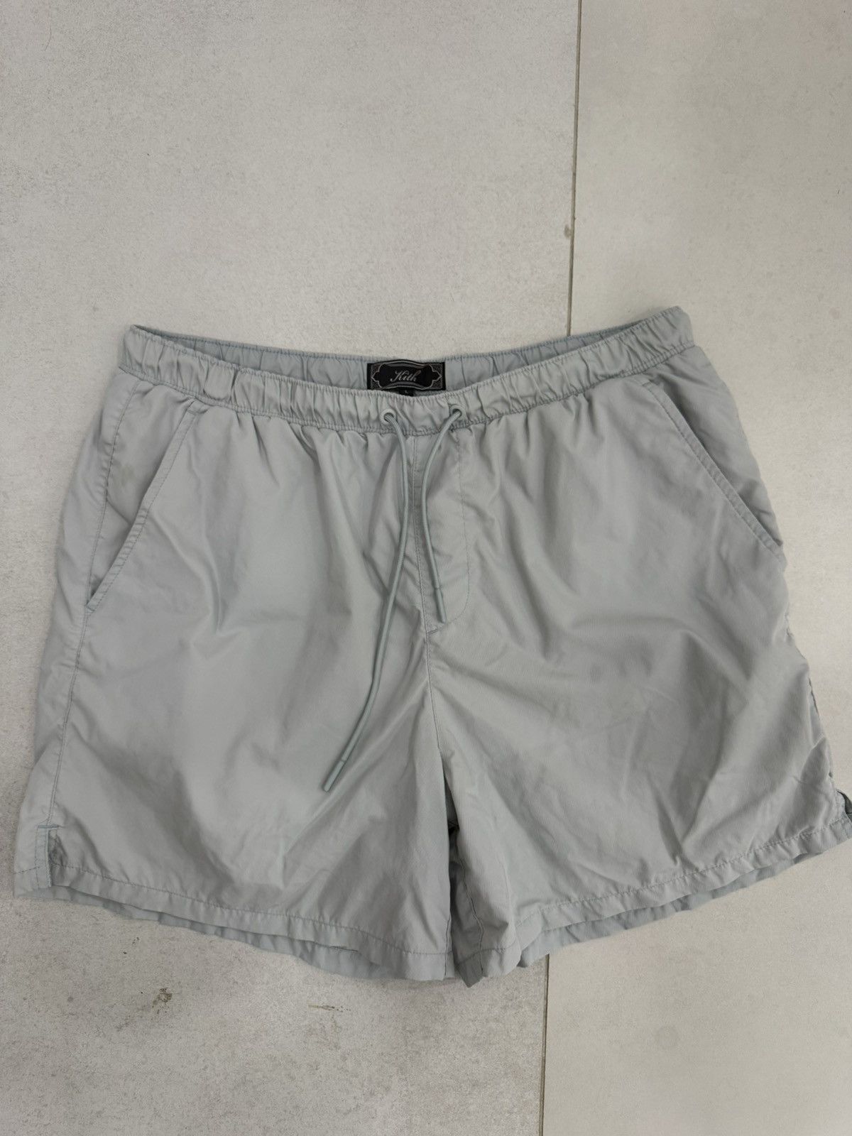 Kith Swim Shorts - Light Blue / Ice Blue