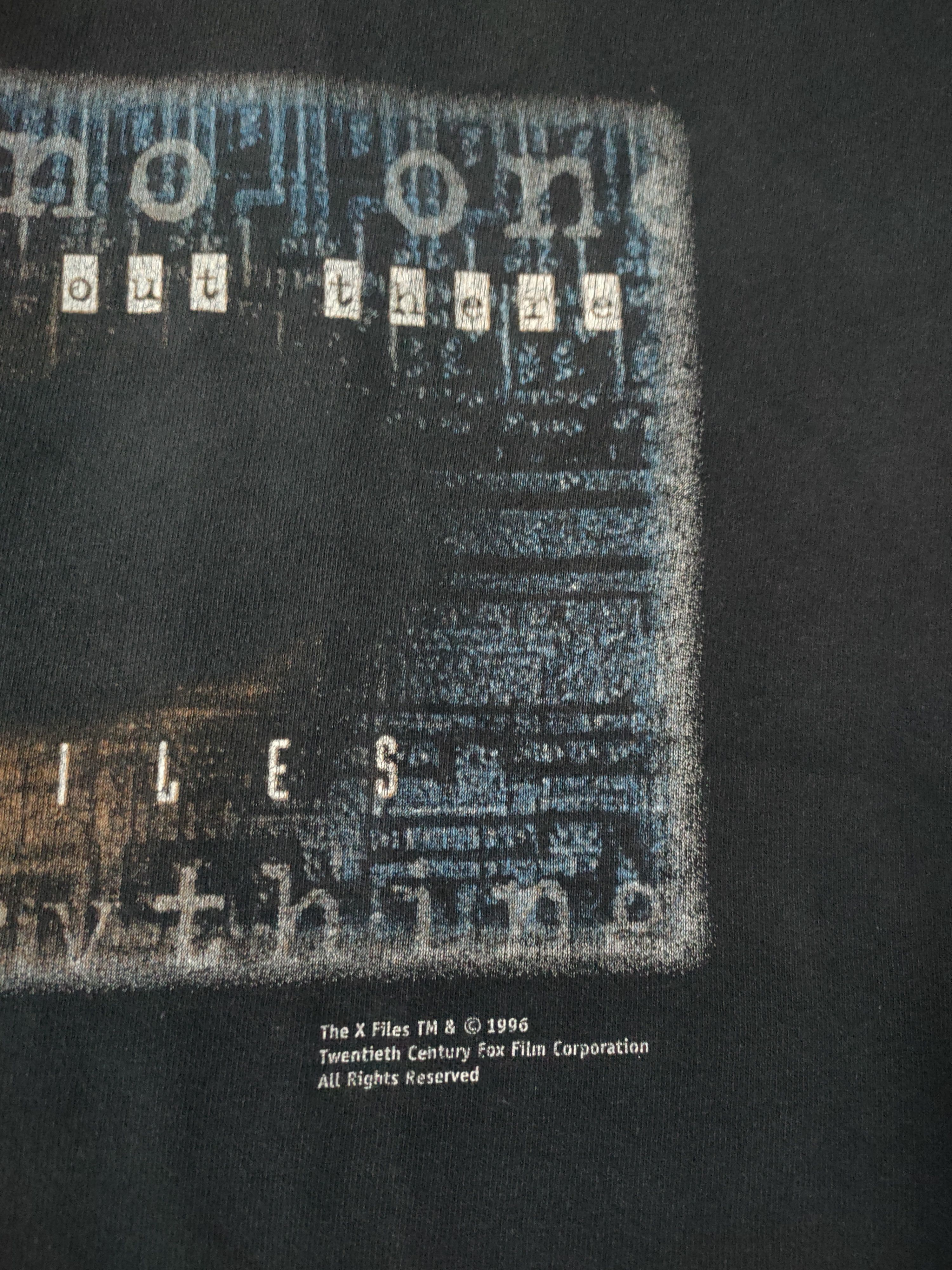 Vintage vintage 90s THE X FILES movie tshirt Size US S / EU 44-46 / 1 - 6 Thumbnail