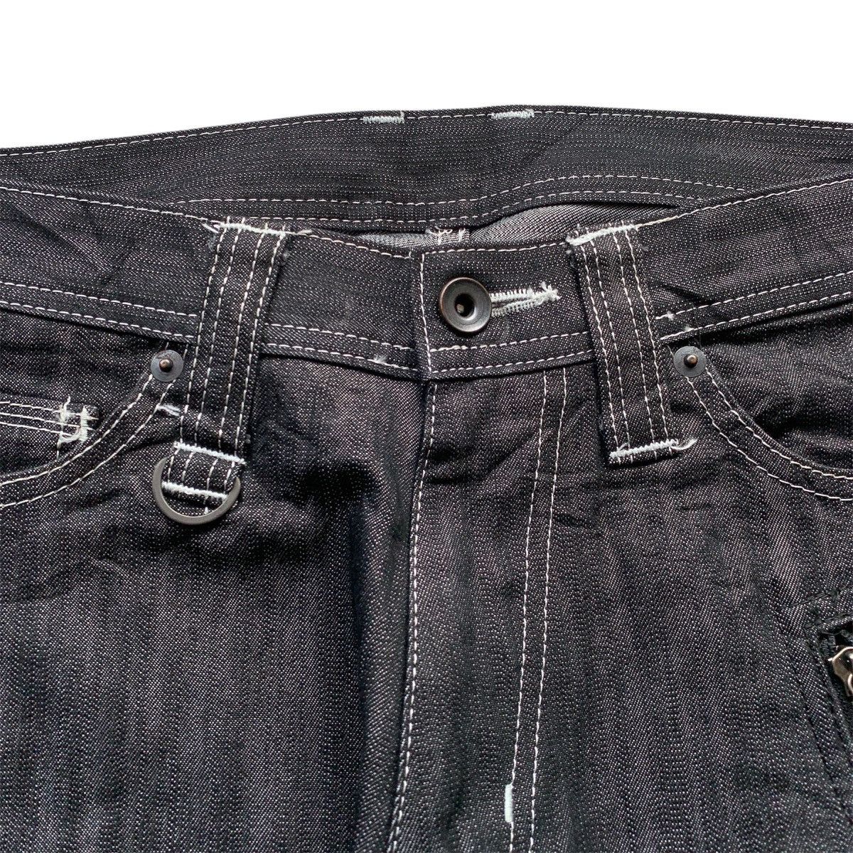 Japanese Brand Tete Homme Issey Miyake Japanese Flare Denim Pants Size US 30 / EU 46 - 4 Thumbnail