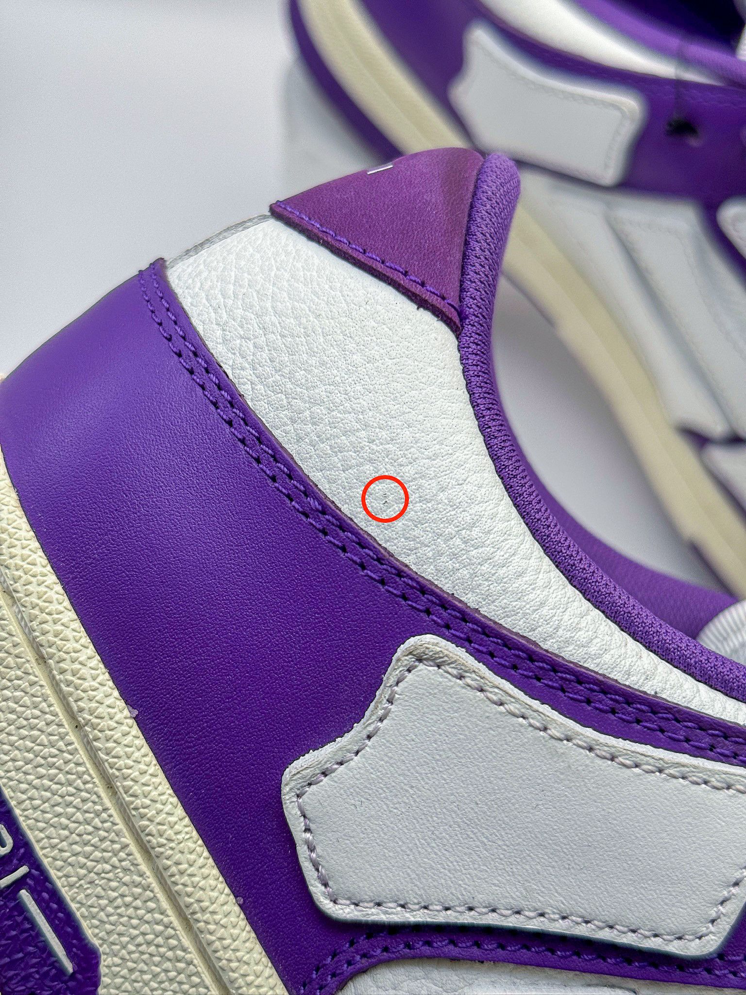Amiri AMIRI Skel Top Low "Purple White" 2022 Skeleton Bones Size US 13 / EU 46 - 19 Thumbnail
