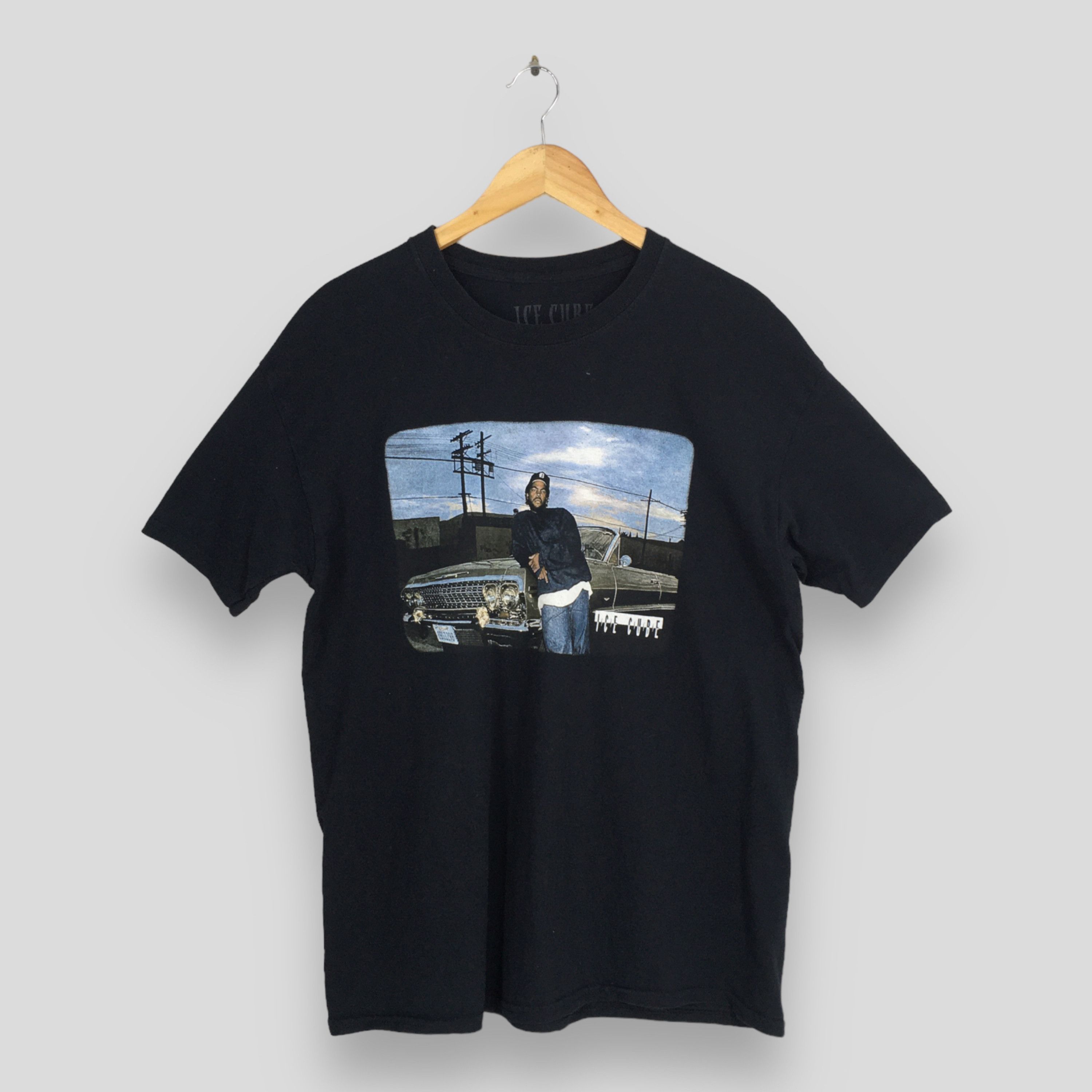 RUN DMC × Rap Tees Vintage Ice Cube Rap NWA Hip Hop Gangsta Tees Size L Size US L / EU 52-54 / 3 - 1 Thumbnail
