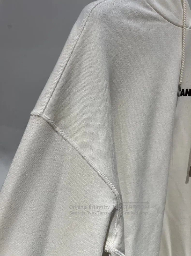 Jil Sander Jil Sander Ladies' Hooded Printed Logo Sweatshirt Size L / US 10 / IT 46 - 5 Thumbnail