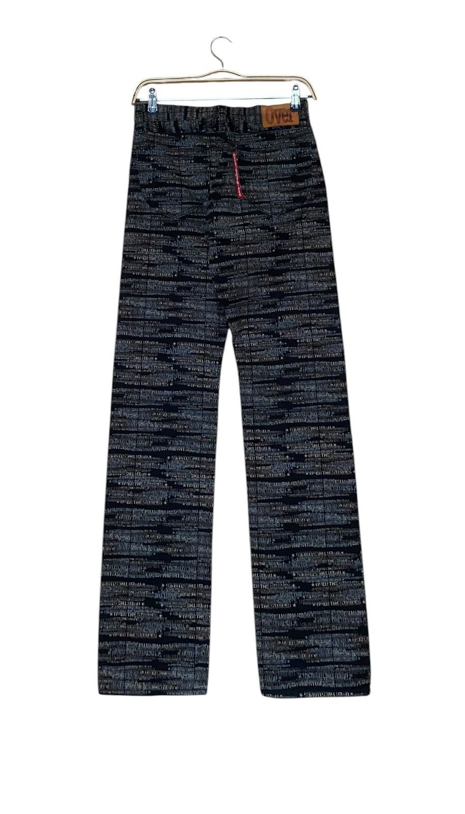 If Six Was Nine × Japanese Brand × Vintage Vintage Japanese Brand Overthestripes Fullprint Jeans 2000s Size US 27 - 2 Thumbnail