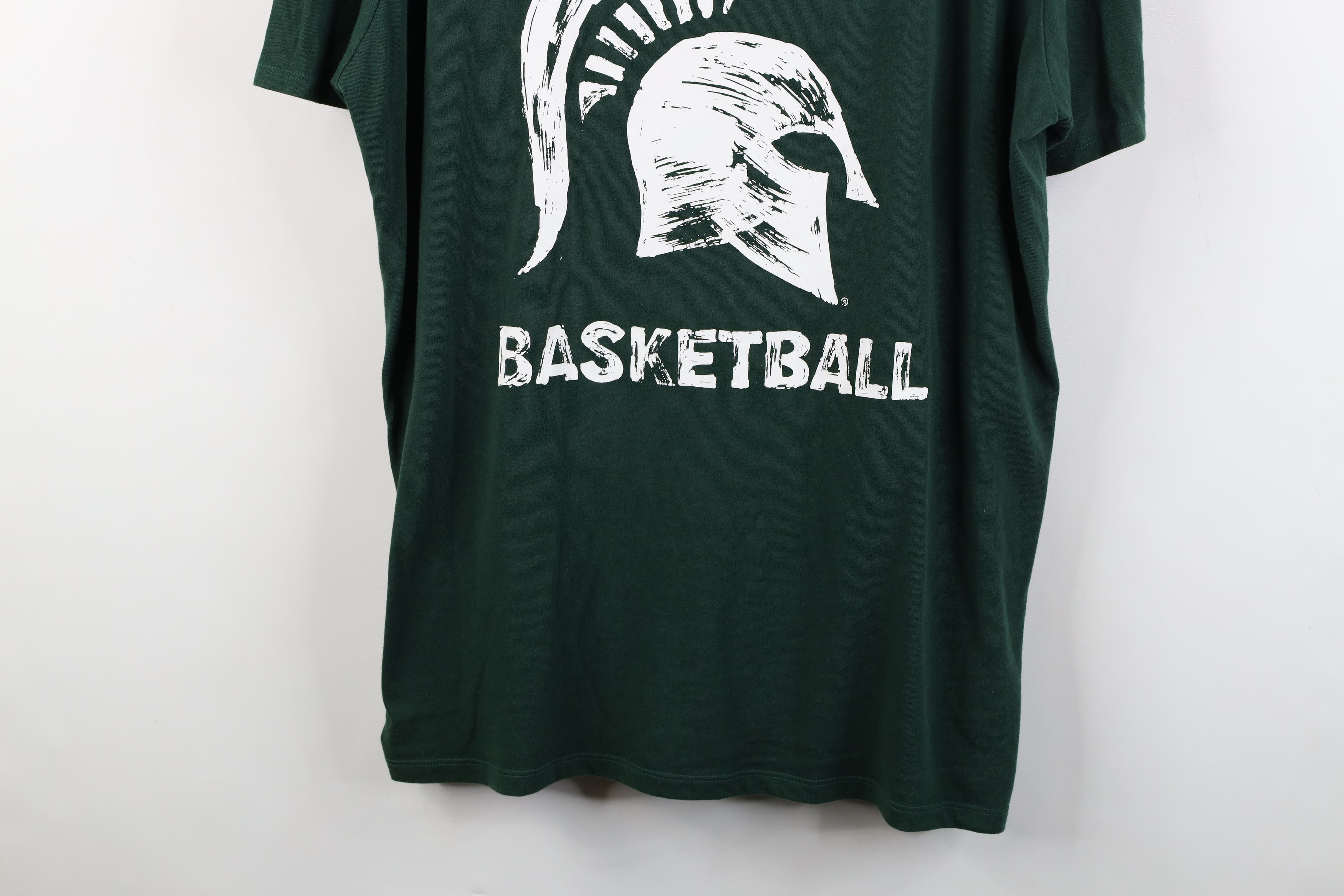 Nike Nike Cut Michigan State University Basketball T-Shirt Size US XXL / EU 58 / 5 - 3 Thumbnail