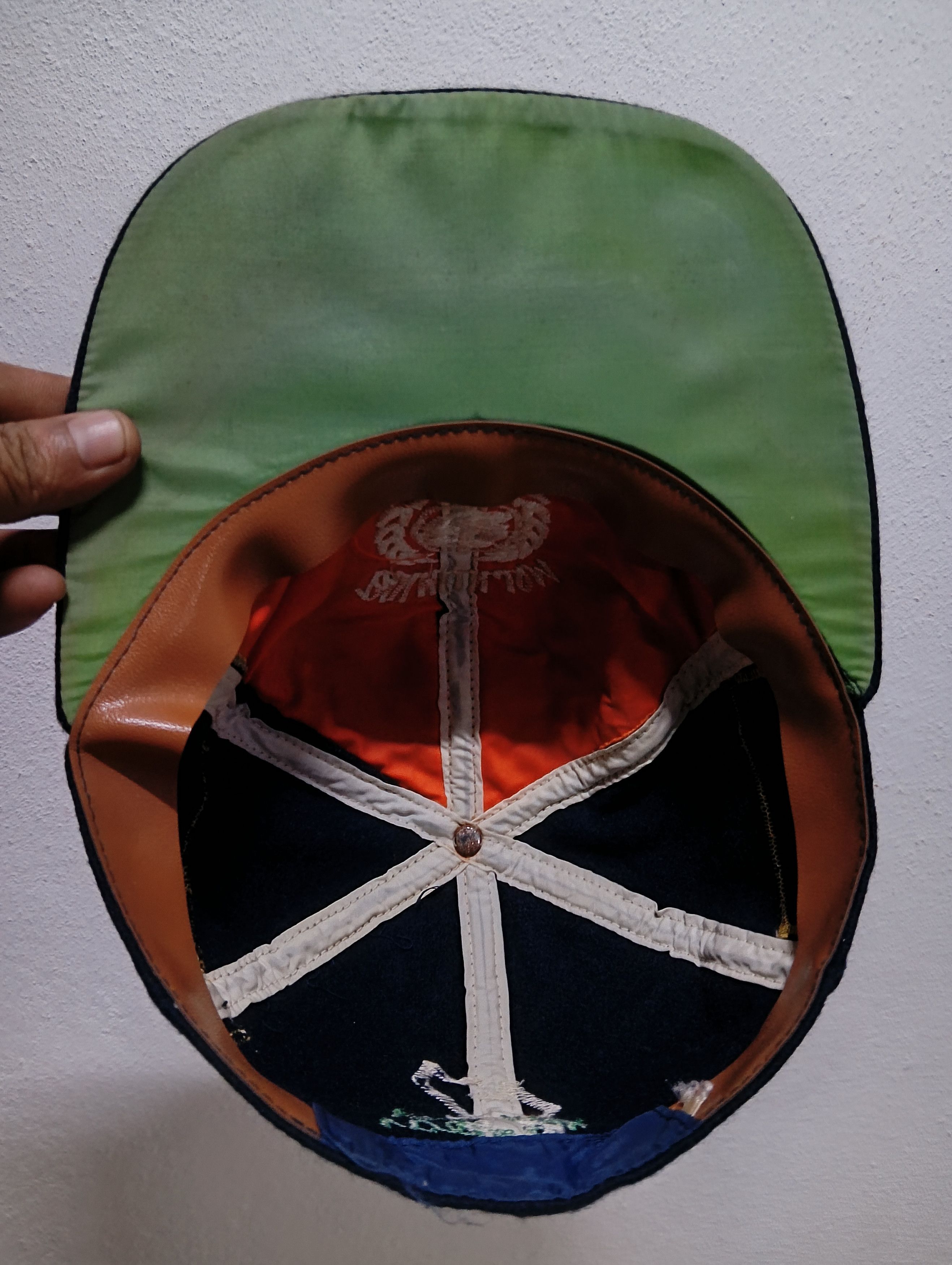 Vintage vintage pan mun jum korean wars flag hats Size ONE SIZE - 6 Thumbnail