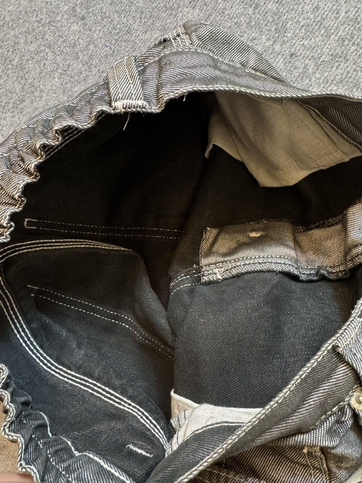 Hysteric Glamour × Japanese Brand × Vintage RAP jeans baggy distressed Japan style casual pants Size US 30 / EU 46 - 8 Thumbnail