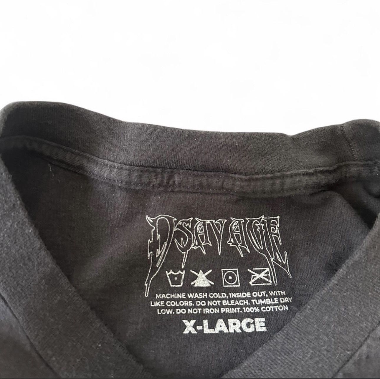 Other D Savage black tee Size US XL / EU 56 / 4 - 2 Thumbnail