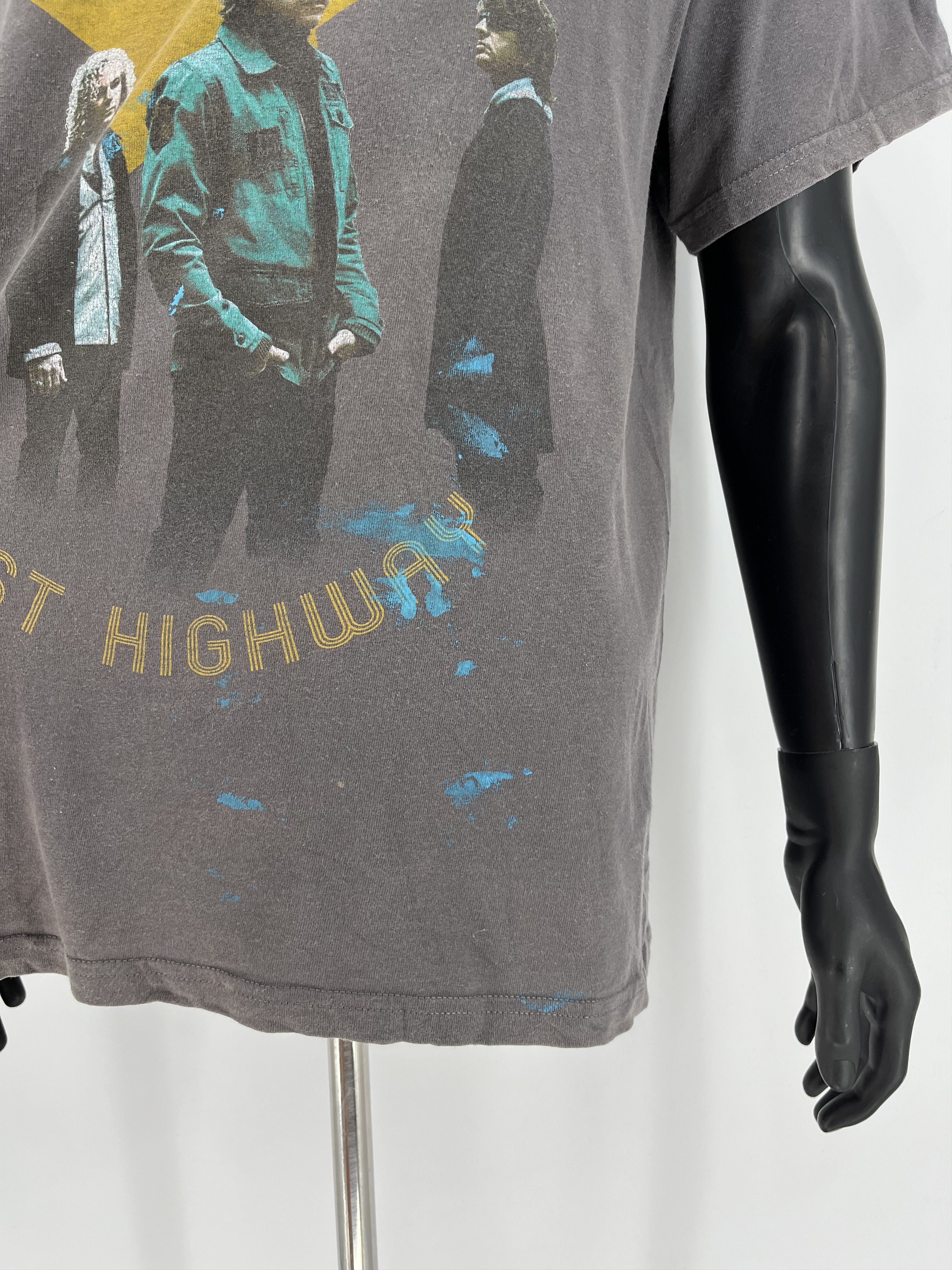 Band Tees × Vintage BON JOVI Lost Highway 2008 Tour Band T-Shirt Double-sided Size US L / EU 52-54 / 3 - 7 Thumbnail