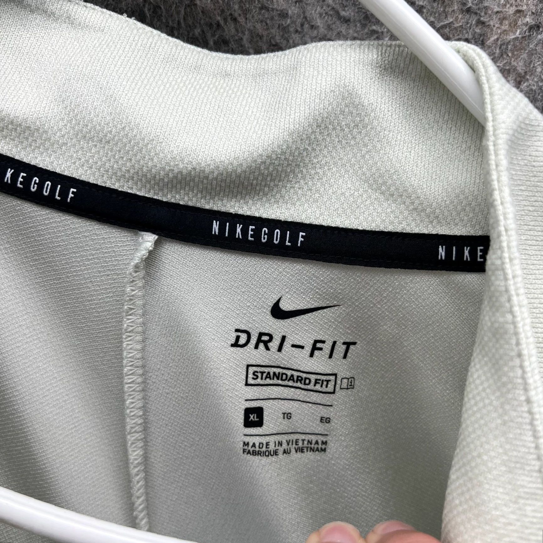 Nike Nike Pullover Sweatshirt 1/4 Zip Mens XL Gray Dri-Fit Logo Football Nike Sportswear Size US XL / EU 56 / 4 - 7 Thumbnail