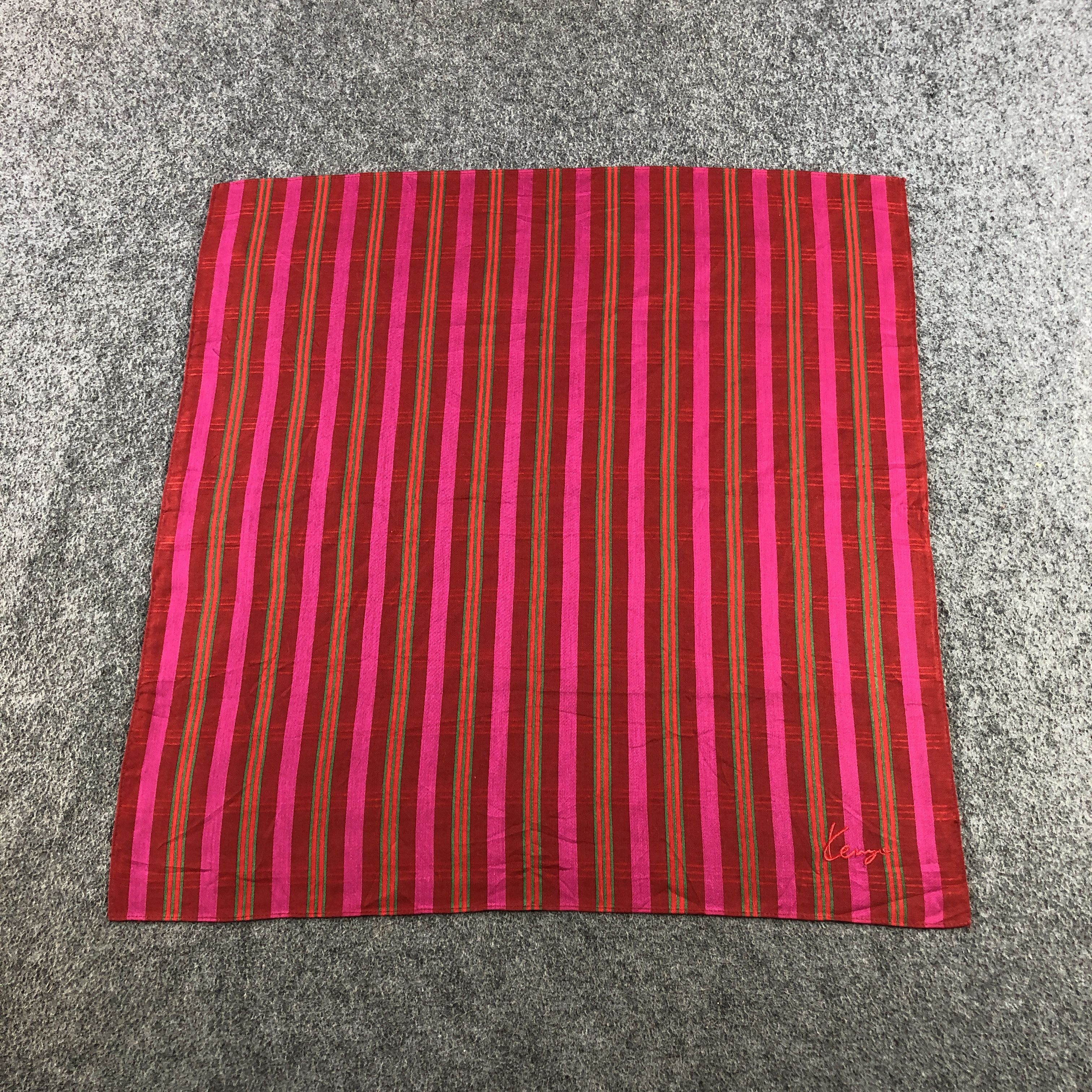 Kenzo Kenzo Floral Handkerchief Neckerchief Bandana H2390 Size ONE SIZE - 2 Thumbnail