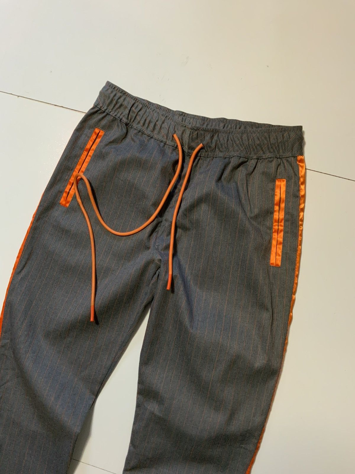 Other KDNK Los Angeles Pin Striped Slim Fit Drawstring Pants Size US 34 / EU 50 - 5 Thumbnail