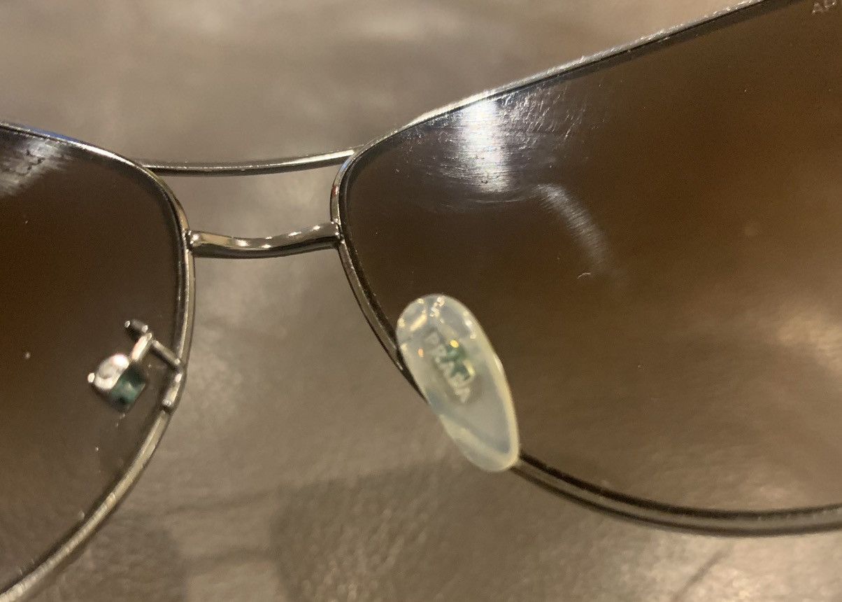 Prada × Vintage Vintage Y2K Prada glasses Size ONE SIZE - 7 Thumbnail