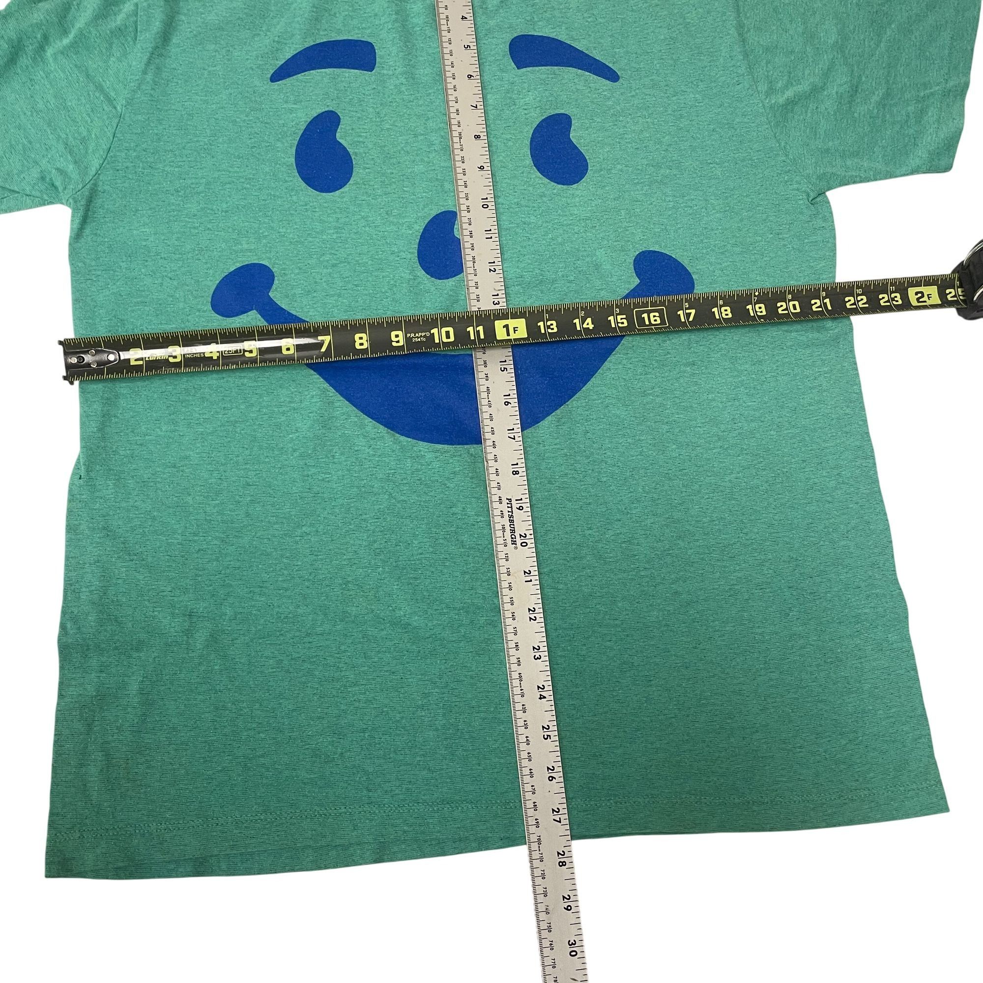 Other Vtg KOOL AID HEATHER Green Blue SMILE Streetwear T Shirt Size US L / EU 52-54 / 3 - 6 Thumbnail