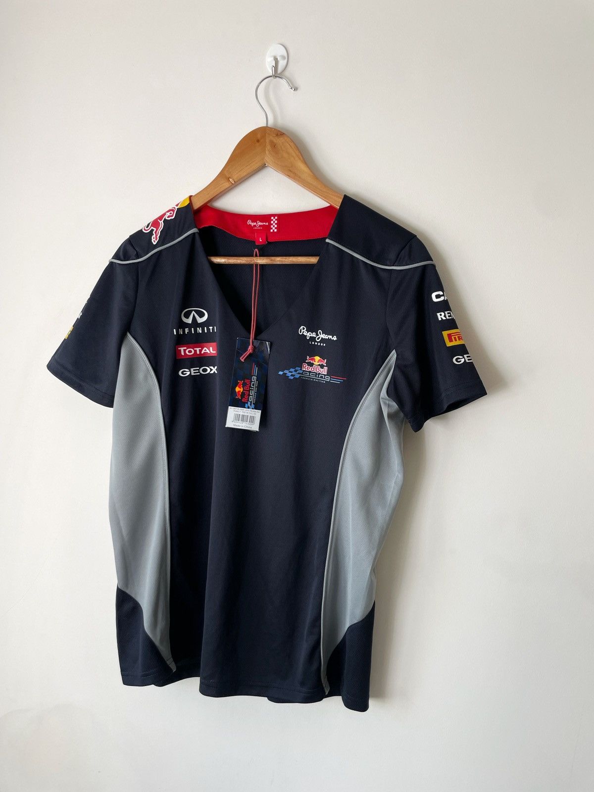 Red Bull Red Bull Racing F1 Formula 1 Team Pepe Jeans T-shirt New Size L / US 10 / IT 46 - 3 Thumbnail