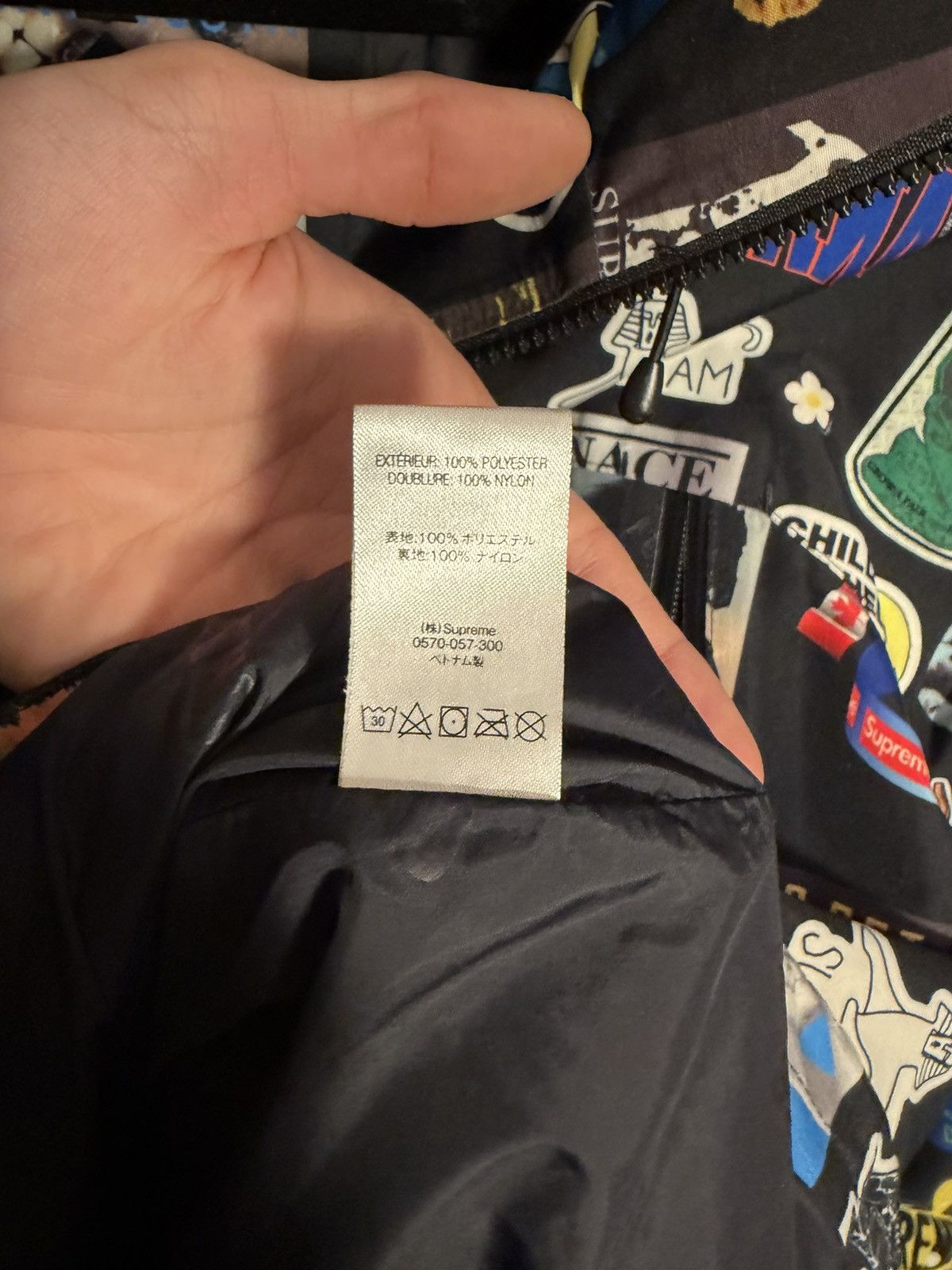 Supreme SS/21 GORE-TEX Stickers Shell Jacket Size US M / EU 48-50 / 2 - 9 Thumbnail