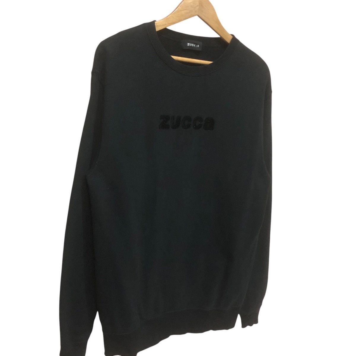 CABANE de ZUCCa × Japanese Brand × Zucca Zucca Big Logo Sweatshirt Size M / US 6-8 / IT 42-44 - 2 Thumbnail