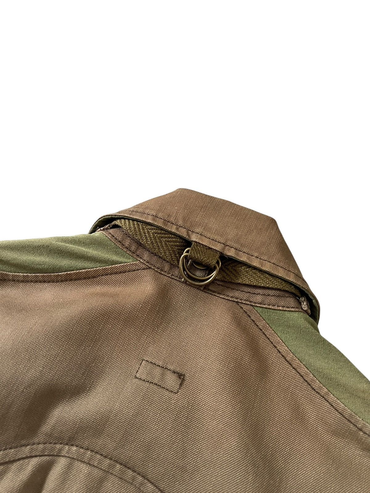 Le Grande Bleu (L.G.B.) Vintage 1990s LGB Military Cargo Jacket Size US XS / EU 42 / 0 - 15 Thumbnail
