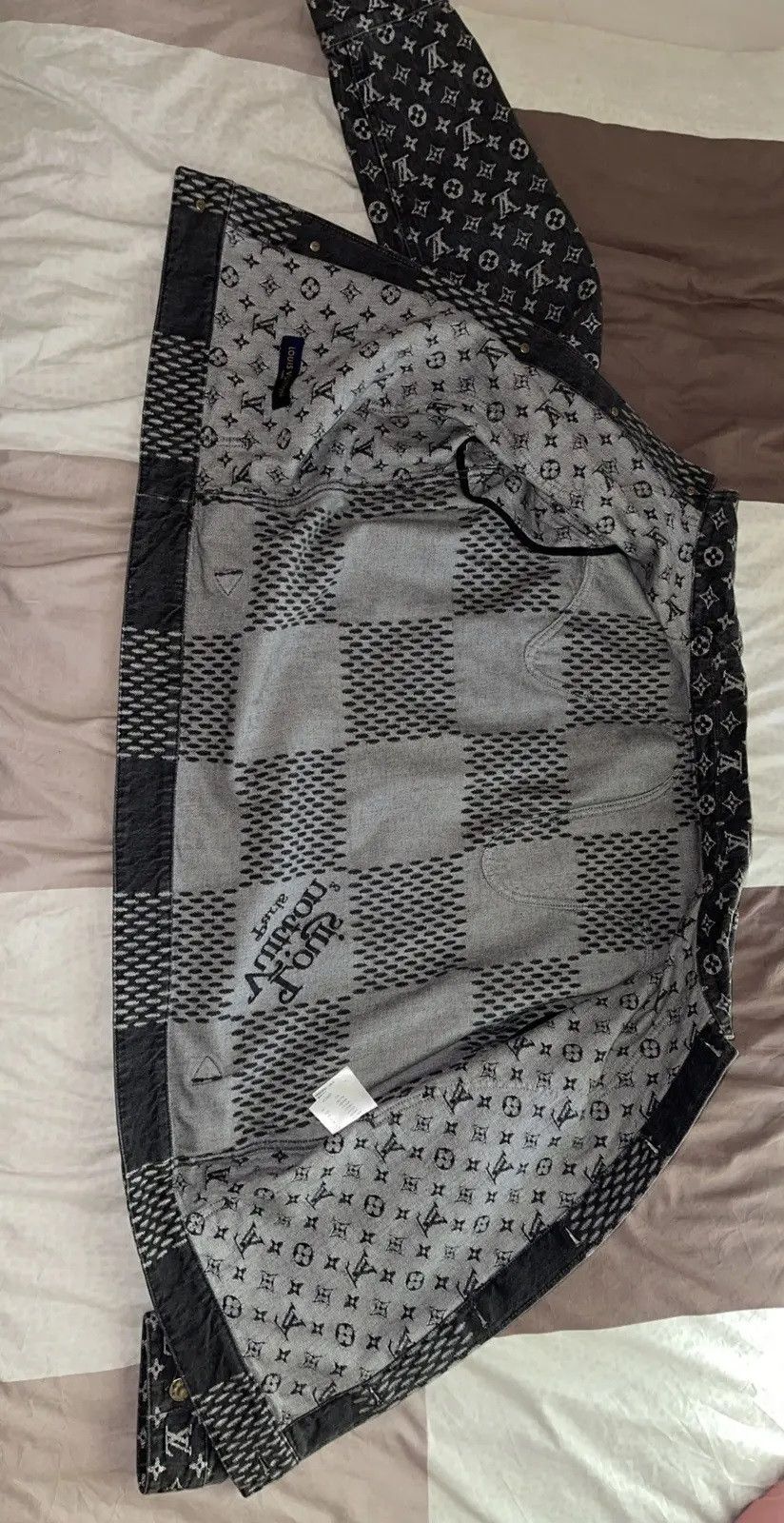 Louis Vuitton × Nigo Louis Vuitton x Nigo Denim Jacket Size US L / EU 52-54 / 3 - 5 Thumbnail