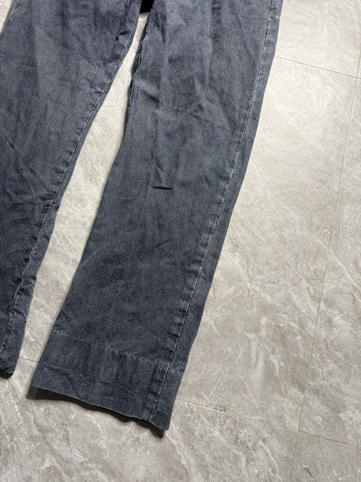 RRL Ralph Lauren RRL INDIGO DYED OFFICER PANTS Size US 32 / EU 48 - 5 Thumbnail
