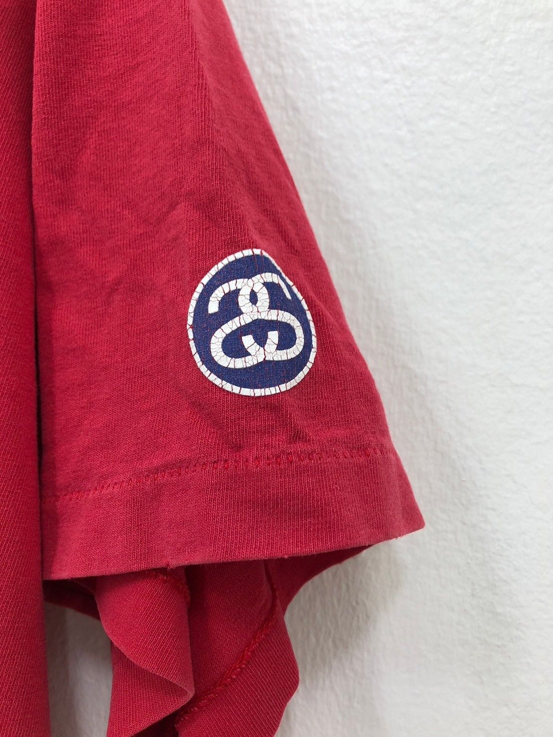 Stussy × Vintage Vintage 90's Stussy shirt Big Logo wts01 Size US XL / EU 56 / 4 - 7 Thumbnail