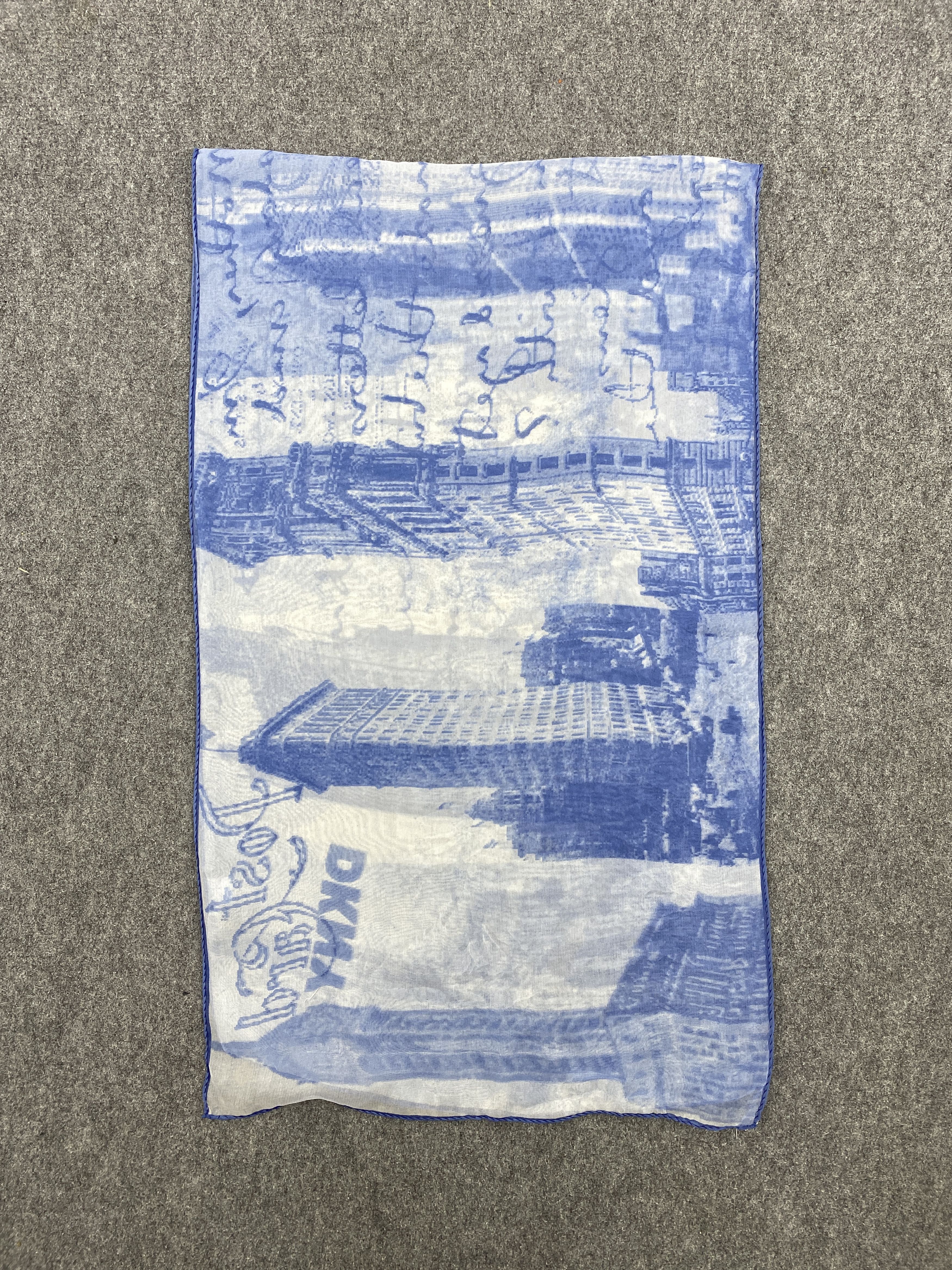 DKNY DKNY Silk Scarf / Foulards / Silk Shawl SN0004 Size ONE SIZE - 4 Thumbnail