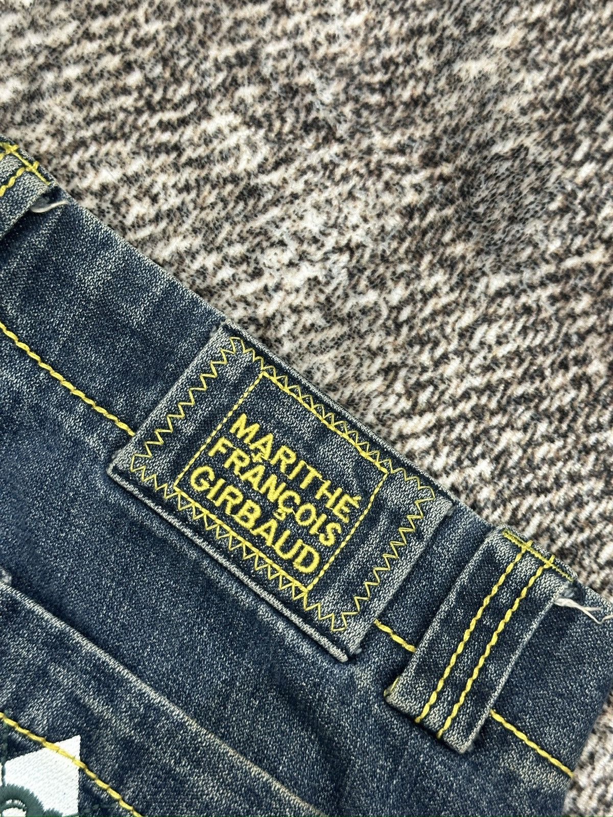 Le Grande Bleu (L.G.B.) × Marithe + Francois Girbaud Vintage 90s Marithe Francois Girbaud Baggy Shorts Size US 37 - 14 Thumbnail