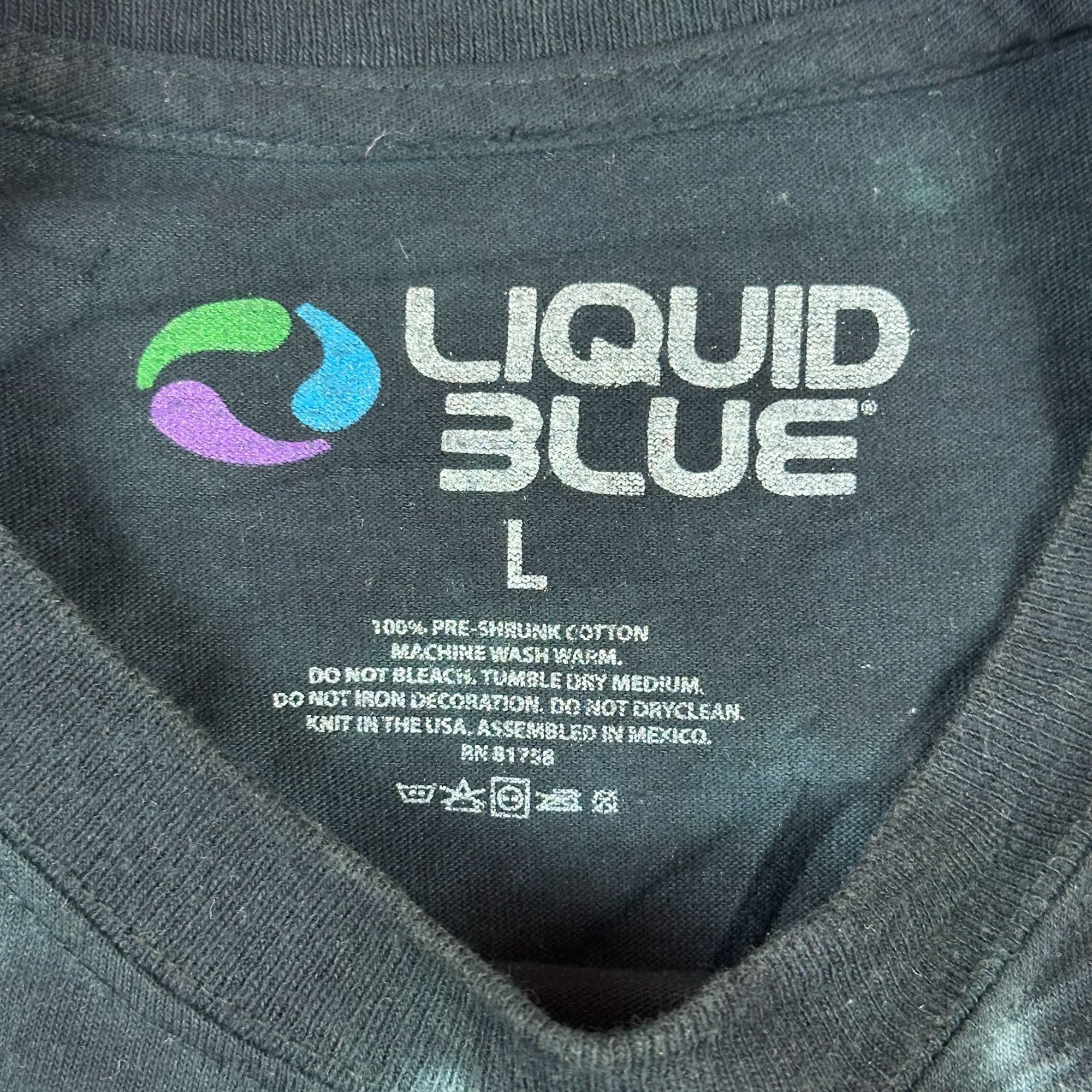 Liquid Blue Colorado Rockies Liquid Blue Tie-Dye T-Shirt L 100% Cotton V Size US L / EU 52-54 / 3 - 3 Thumbnail