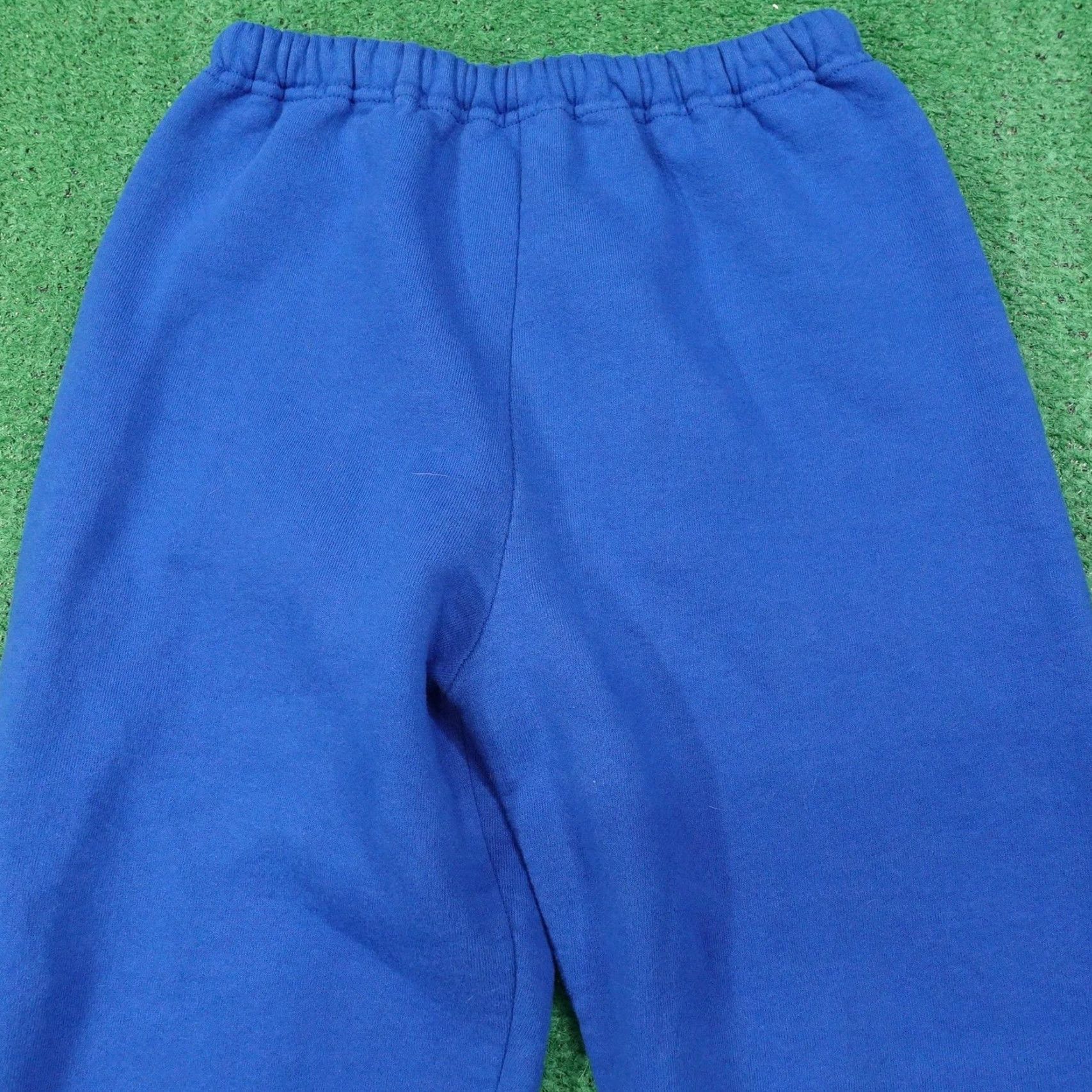 Russell Athletic VINTAGE Russell Athletic Sweatpants Pants Unisex Adults S Blue Fleece Elastic WAIST INSEAM 27 Fall Winter 90s Mens Womens Boys Girls Size US 29 - 2 Thumbnail
