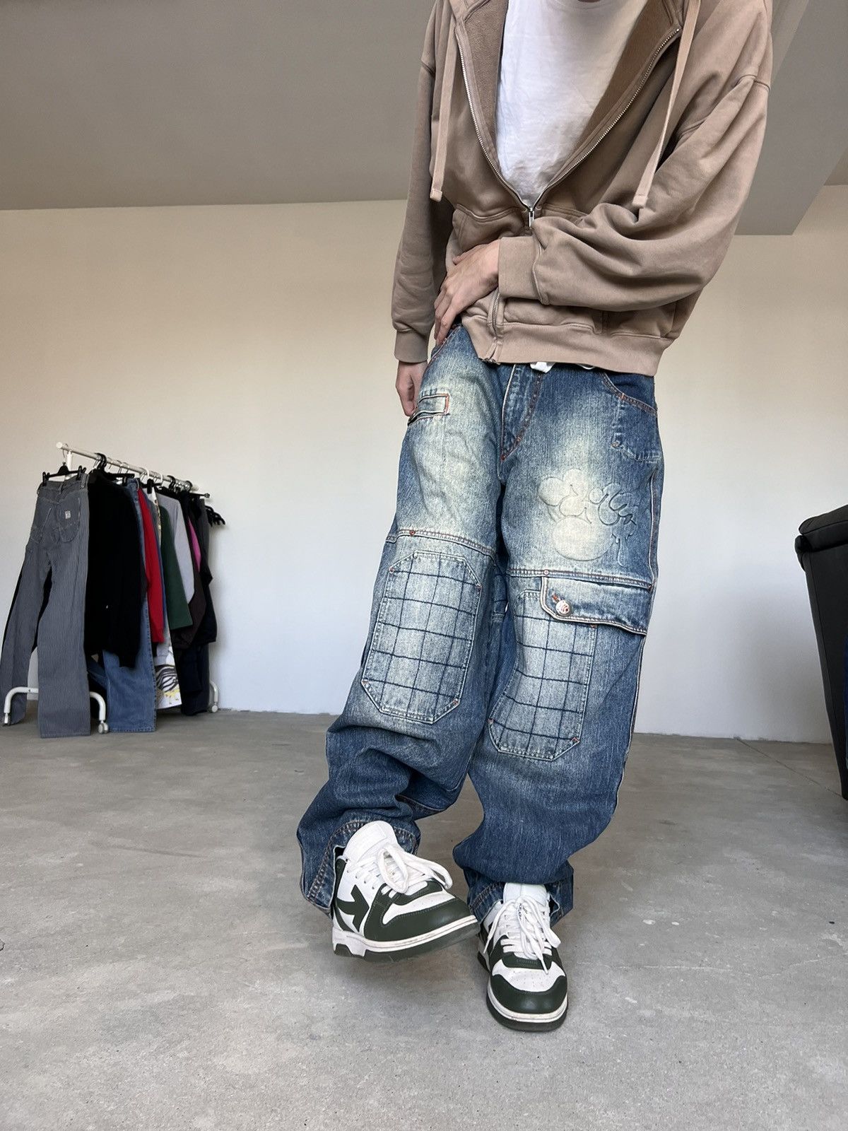 JNCO Vintage Bullrot Baggy Jeans Y2K Size US 32 / EU 48 - 10 Thumbnail