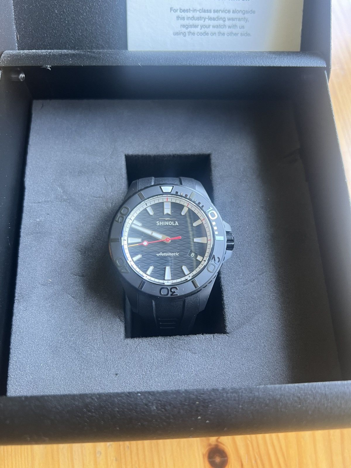 Shinola Ceramic Monster Automatic 43mm SW200-1 Size ONE SIZE - 2 Thumbnail