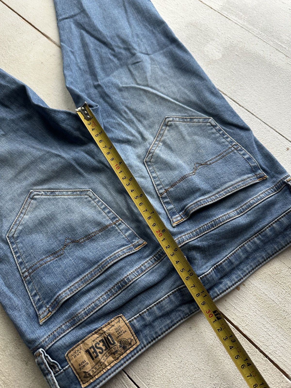 Diesel 🚨 DIESEL IFSIXWASNINE JEANS DENIM RARE Y2K FIT GOTHIC PUNK Size 27" / US 4 / IT 40 - 15 Thumbnail