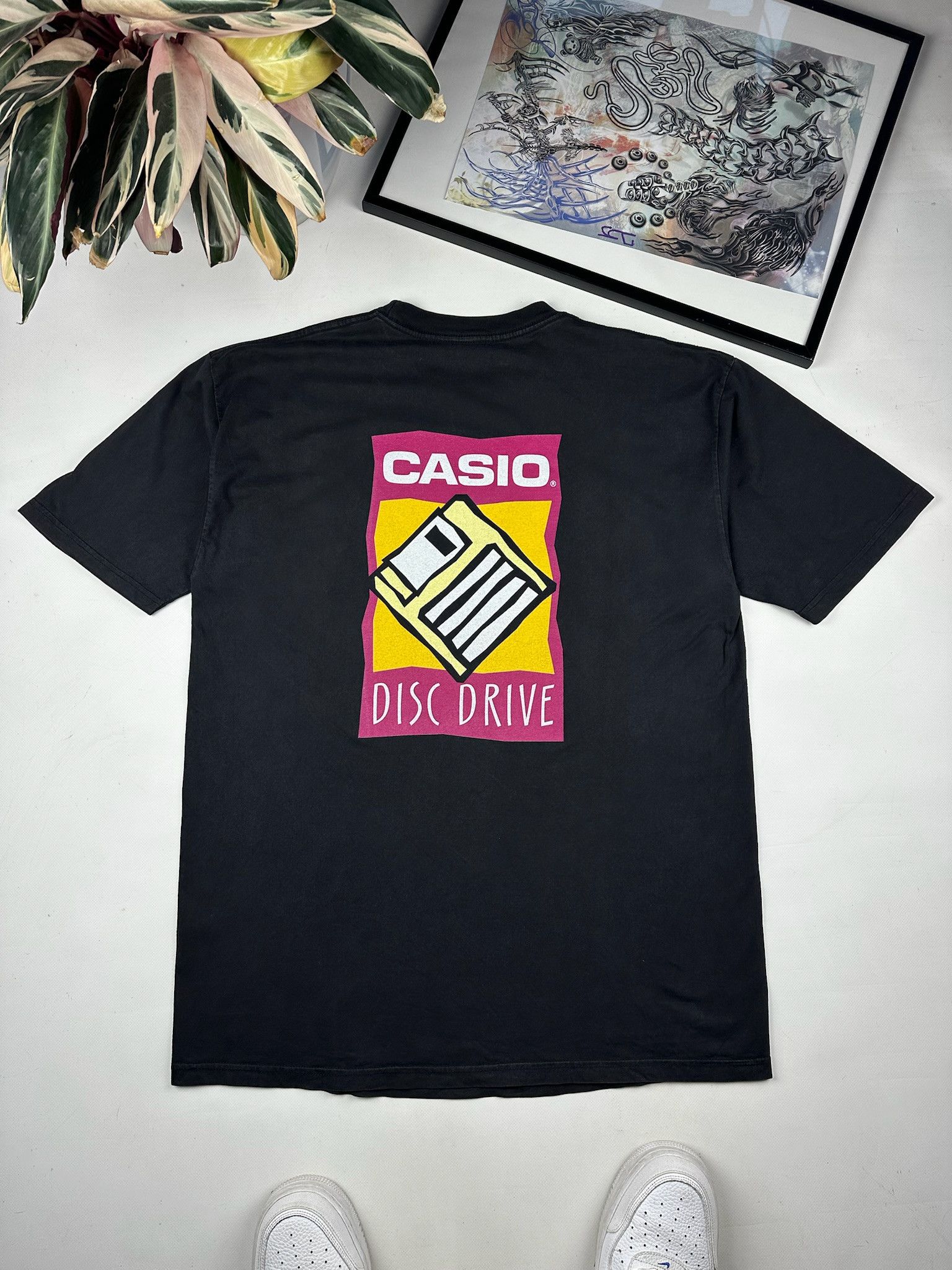 Casio Vintage Casio 90s promo tee shirt Size US XL / EU 56 / 4 - 1 Thumbnail