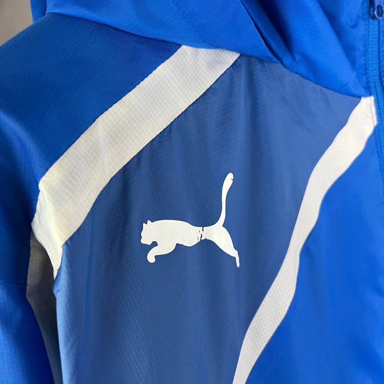 Puma Huddersfield Puma Vintage Football Jersey Home Track Jacket Size US XL / EU 56 / 4 - 4 Thumbnail
