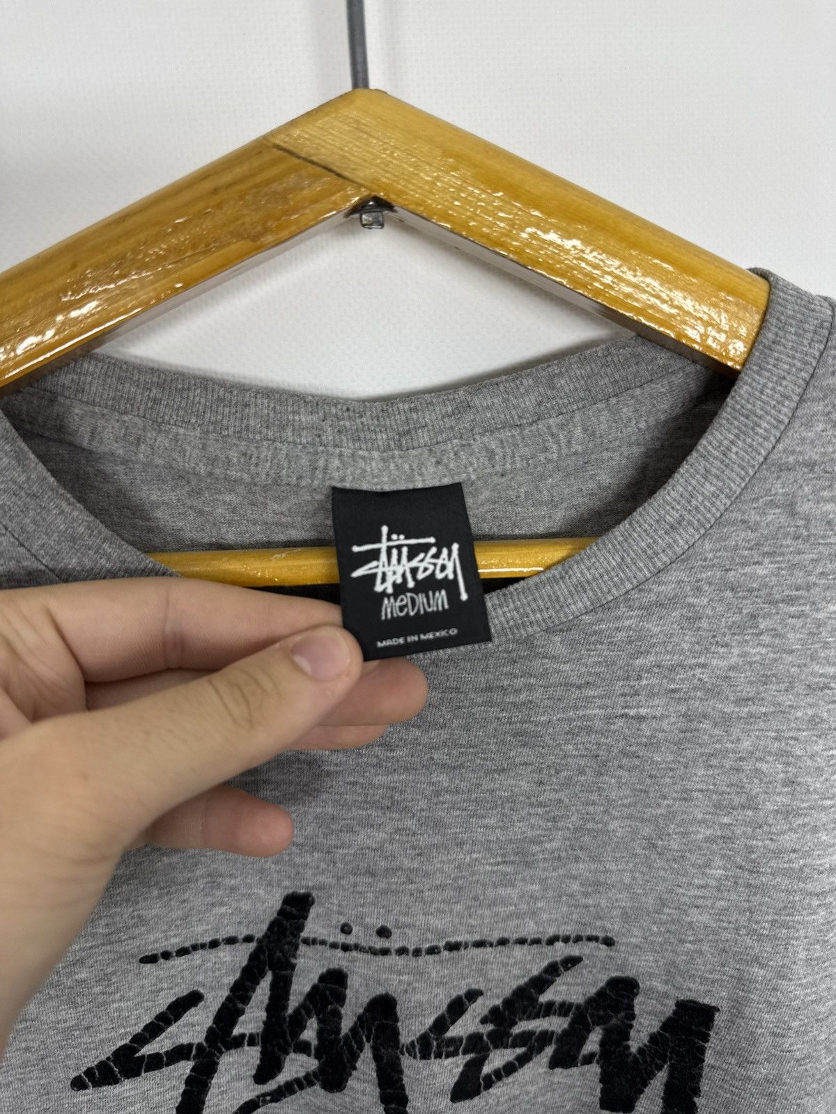 Stussy Vintage Y2k Stussy Big Logo T-Shirt 00’s Size US M / EU 48-50 / 2 - 7 Thumbnail