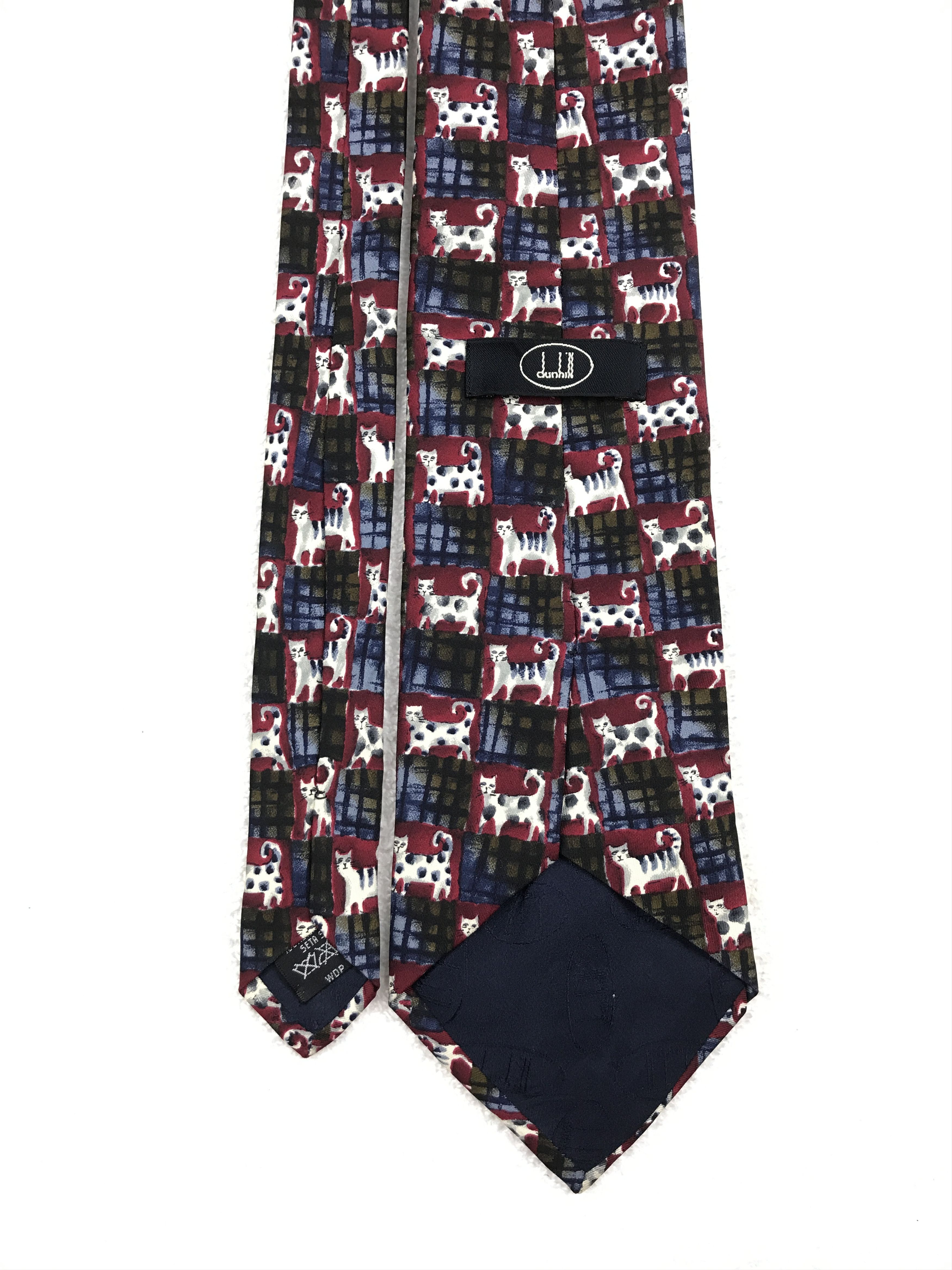 Alfred Dunhill × Vintage Vintage Dunhill by Ralph Lauren Silk Necktie Size ONE SIZE - 4 Thumbnail