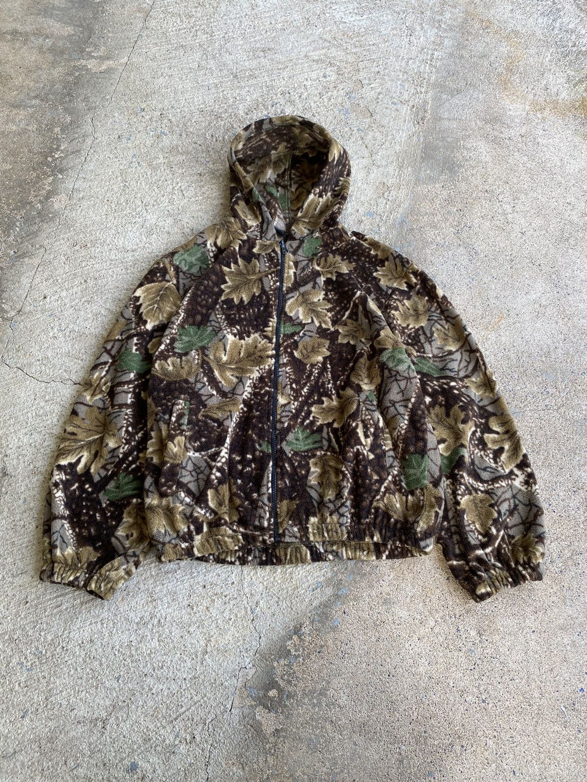 Realtree × Vintage Vintage Y2K Camo Realtree Zip Fleece Jacket Size US M / EU 48-50 / 2 - 1 Thumbnail