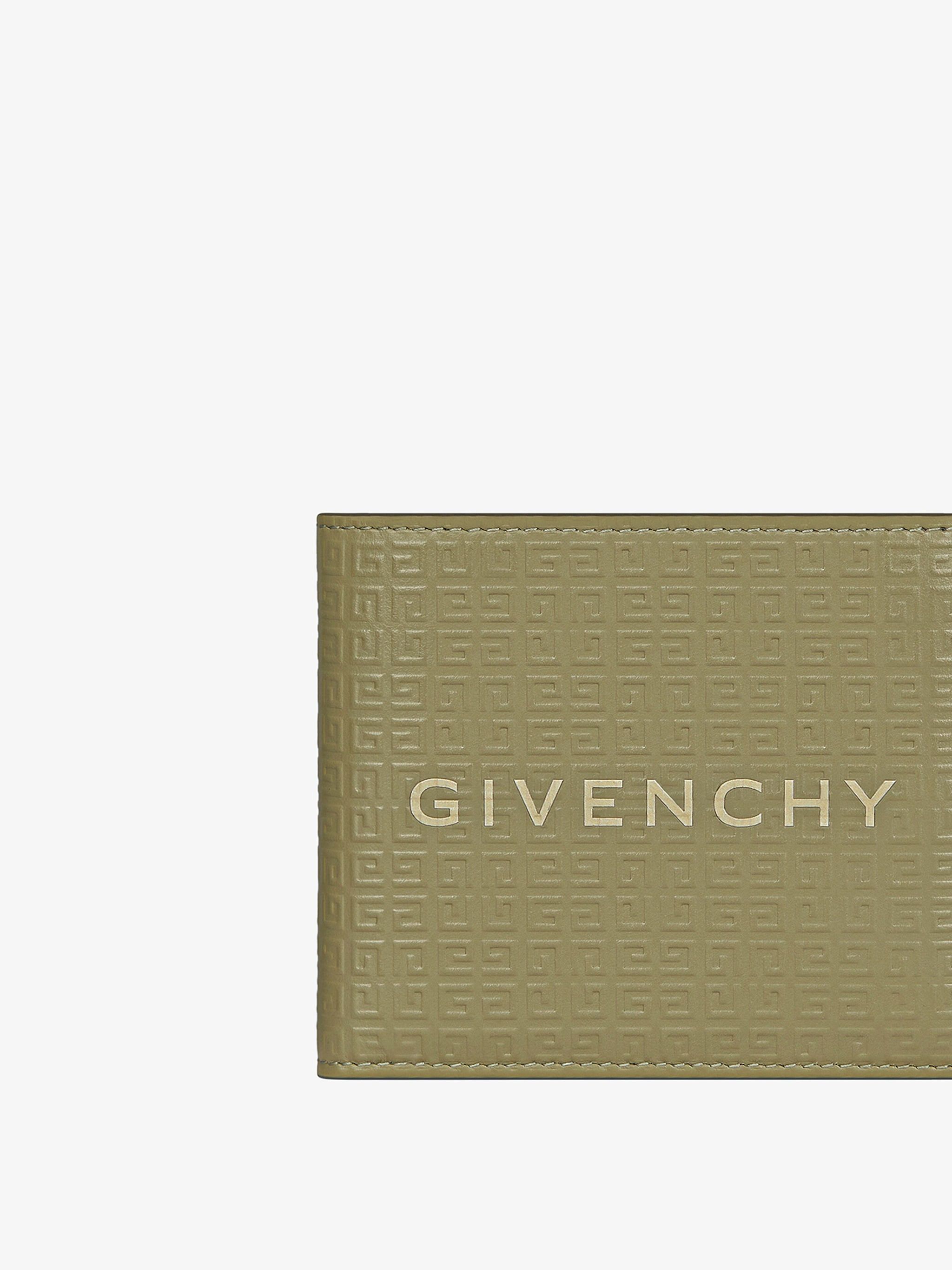 Givenchy o1srvl11e1124 Size: OS / 4G Micro Leather Wallet in Khaki Size ONE SIZE - 3 Thumbnail