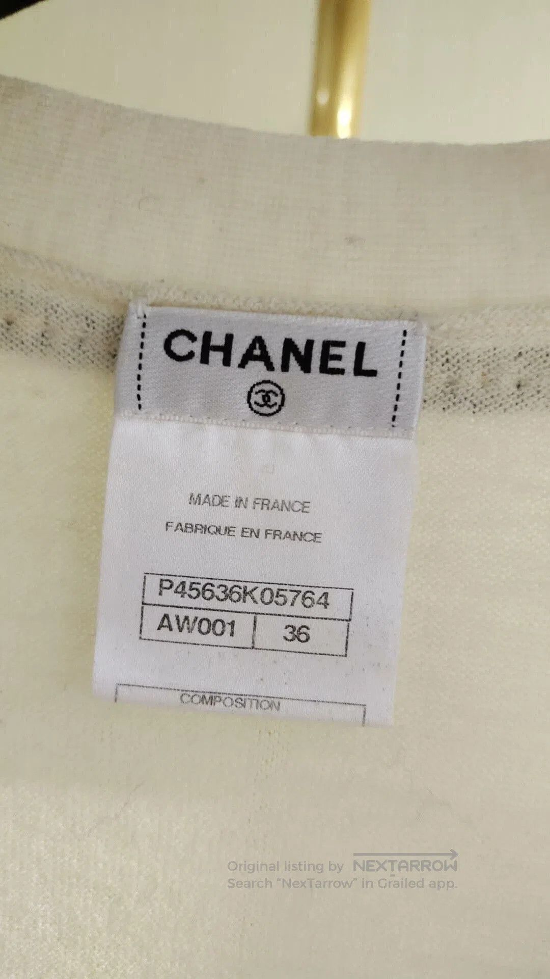 Chanel Chanel Classic Knit Cardigan in Wool. Size M / US 6-8 / IT 42-44 - 3 Thumbnail