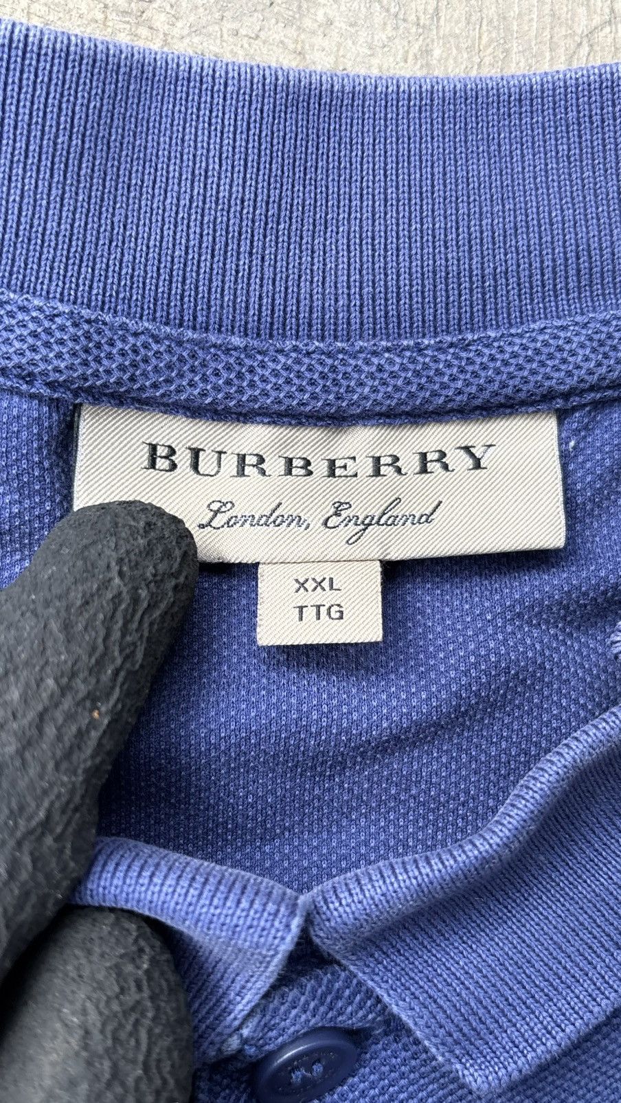 Burberry Burberry Polo Shirt Size US XXL / EU 58 / 5 - 4 Thumbnail