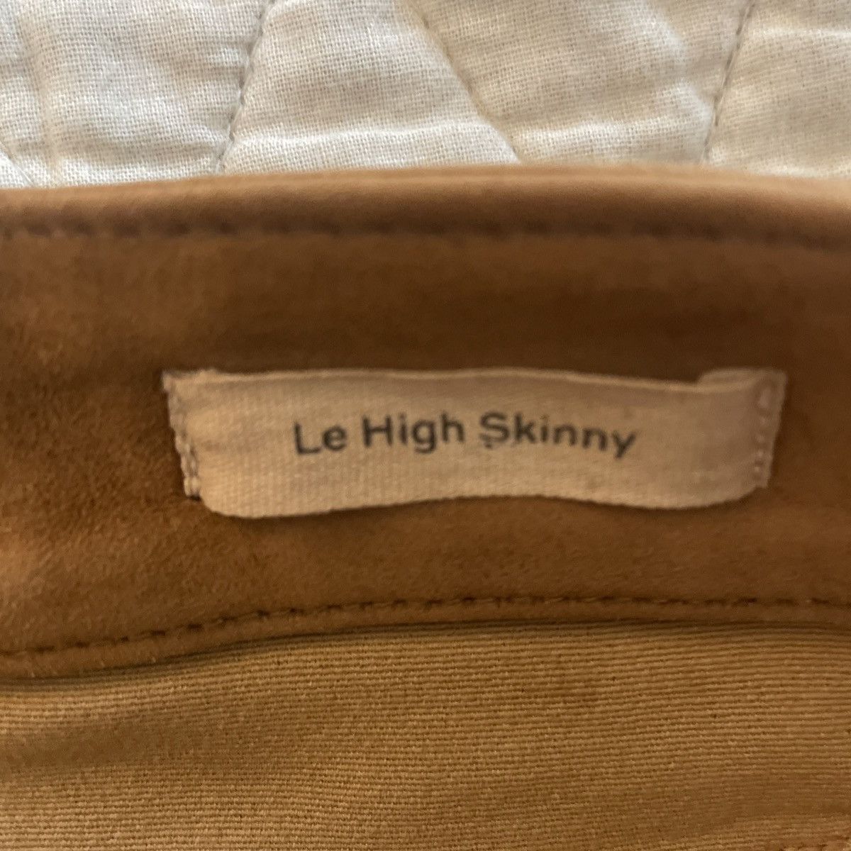Frame Le High Skinny Leather Jean Size 26" / US 2 / IT 38 - 10 Thumbnail