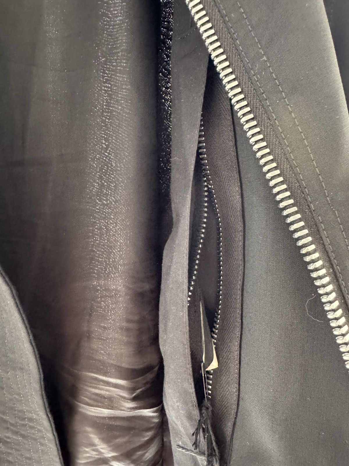 Rick Owens Rick Owens Black Classic Flight Bomber Jacket Size US M / EU 48-50 / 2 - 7 Thumbnail
