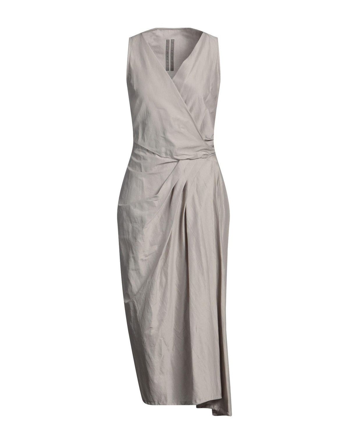 Rick Owens Last Rick Owens Twill Cotton & Silk Midi Dress Size M / US 6-8 / IT 42-44 - 1 Thumbnail