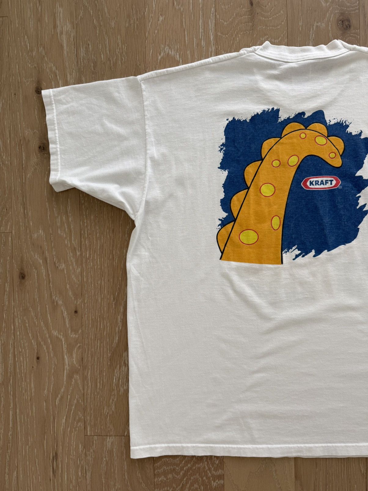 Fruit Of The Loom Rare vintage Cheesasaurus Rex Kraft Tee Size US XXL / EU 58 / 5 - 9 Thumbnail