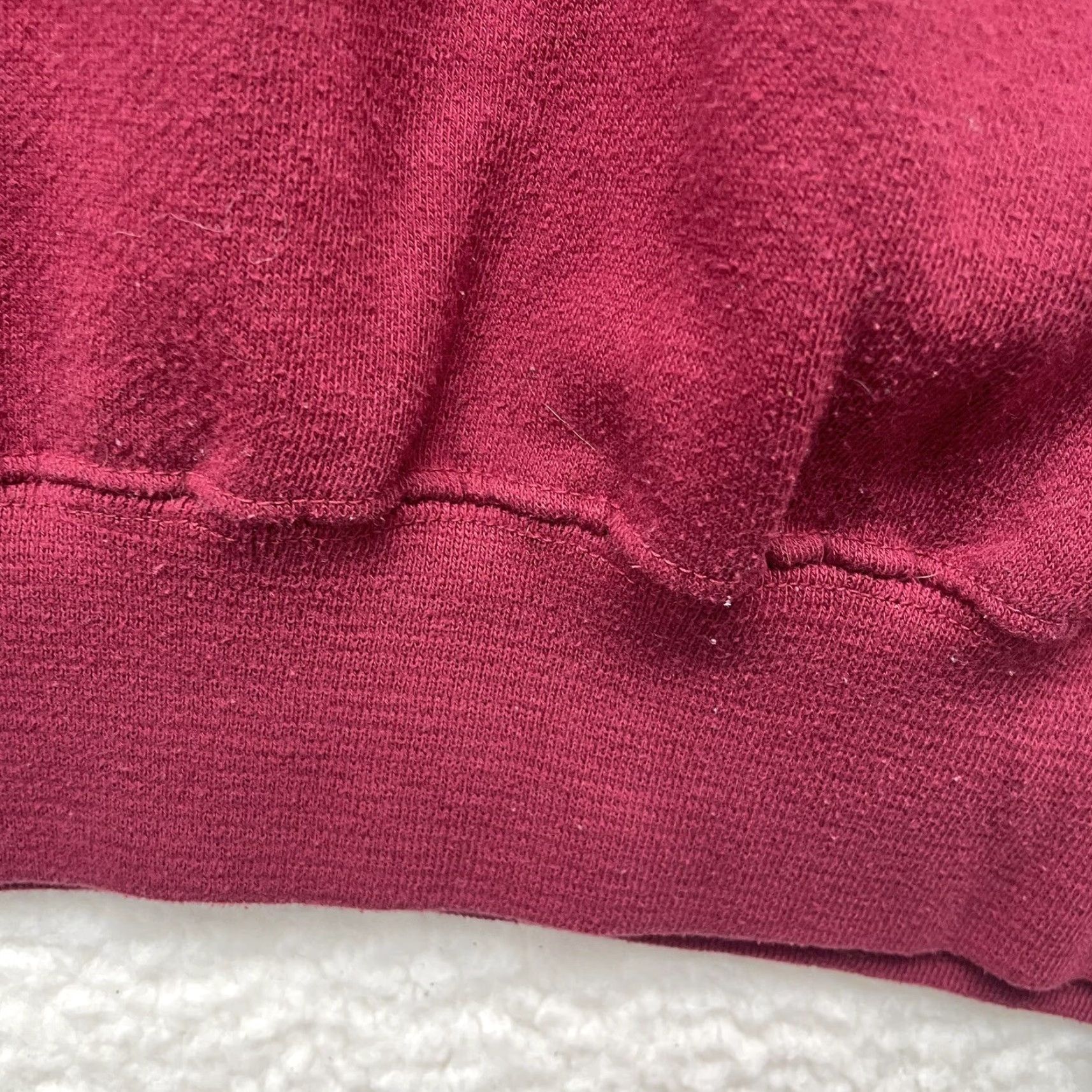 Vintage VINTAGE 90s Sweatshirt Large XL Golf Crest Preppy Academia University Women's L/XL Red Cotton Size XL / US 12-14 / IT 48-50 - 6 Thumbnail